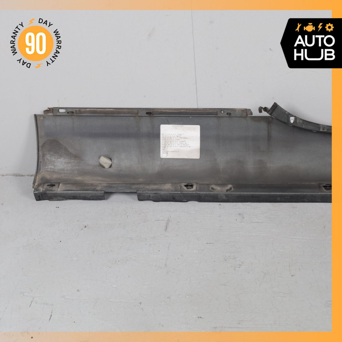 07-11 Bentley Continental GTC Left Driver Side Skirt Rocker Panel OEM - photo 8