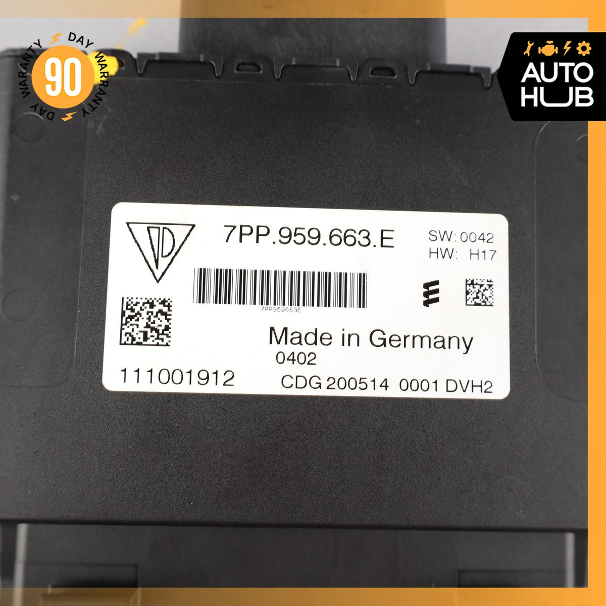 Porsche Cayenne 958 Start Stop Voltage Stabilizer Control Module ECU OEM - photo 9