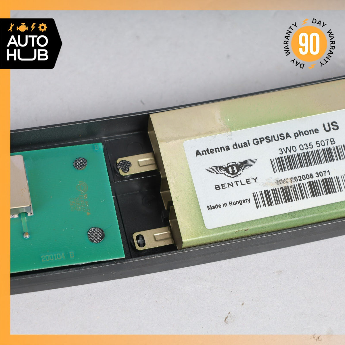 03-12 Bentley Continental GT Flying Spur GPS Phone Antenna 3W0035507B OEM - photo 3