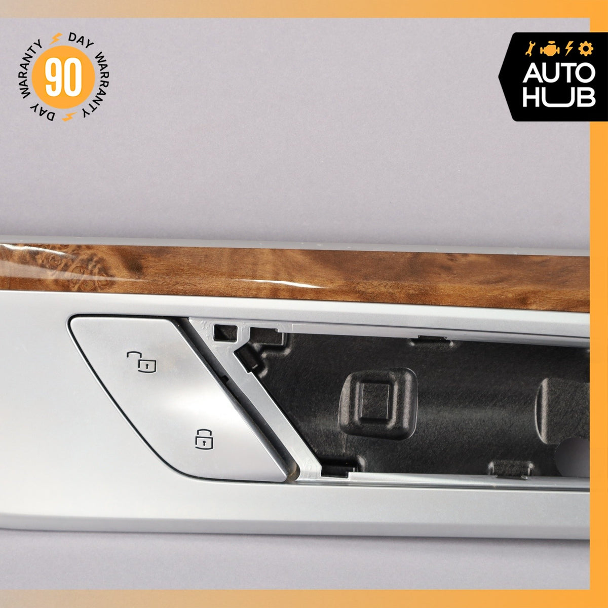 16-22 BMW G12 740Li 750Li Front Right Side Interior Door Handle w/ Trim OEM - photo 3
