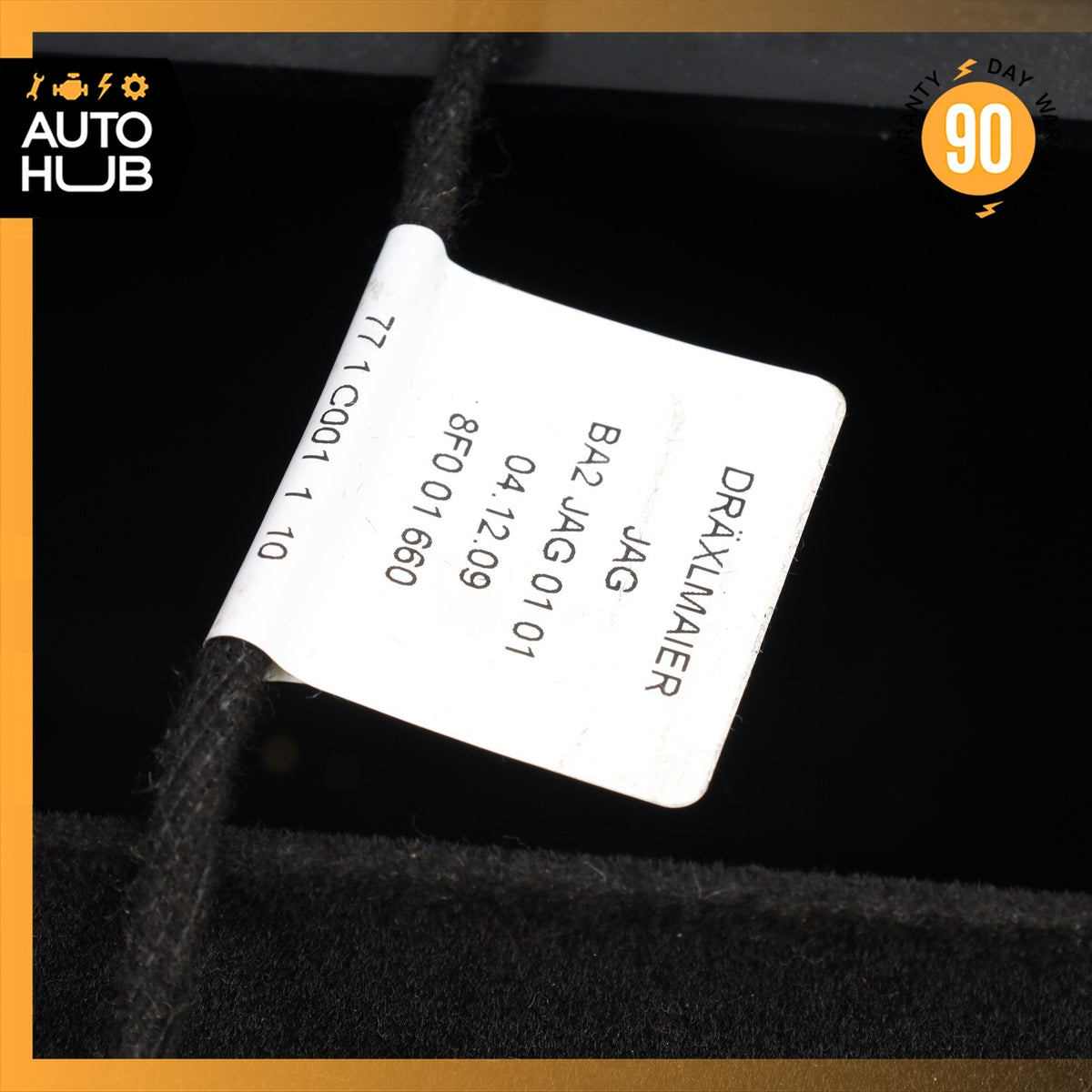 16-22 Range Rover Sport L494 L405 Lower Dashboard Glovebox Compartment Black OEM - photo 10