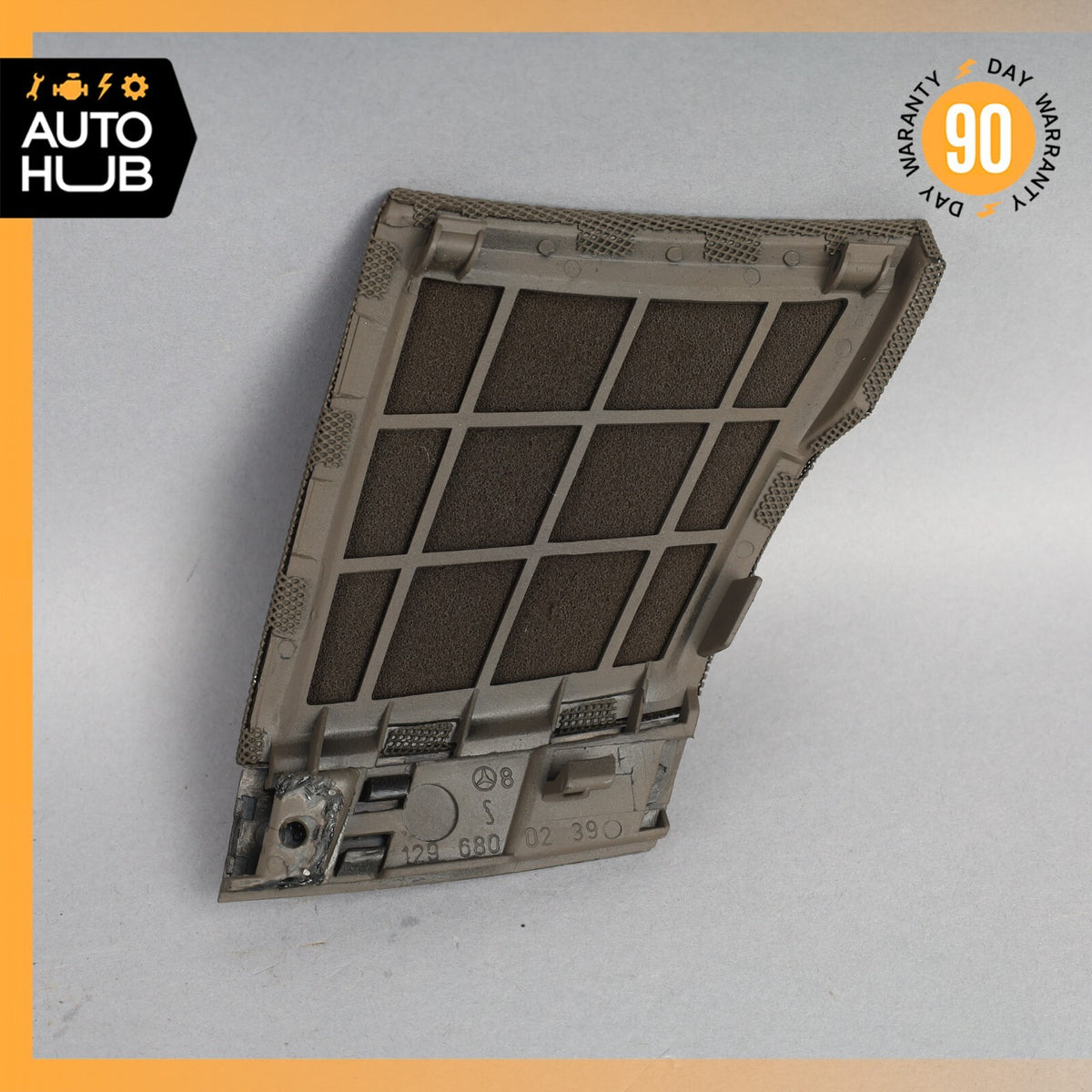 96-02 Mercedes R129 SL320 SL500 Dashboard Dash Speaker Cover Panel Right OEM - photo 6