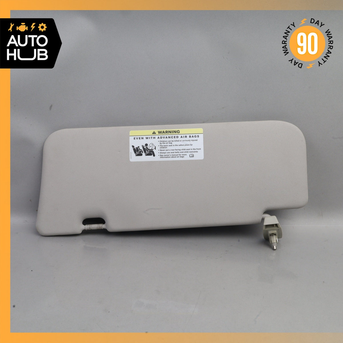 06-12 Mercedes X164 GL450 ML63 AMG ML350 Sun Visor Sunvisor Right Side Gray OEM - photo 11