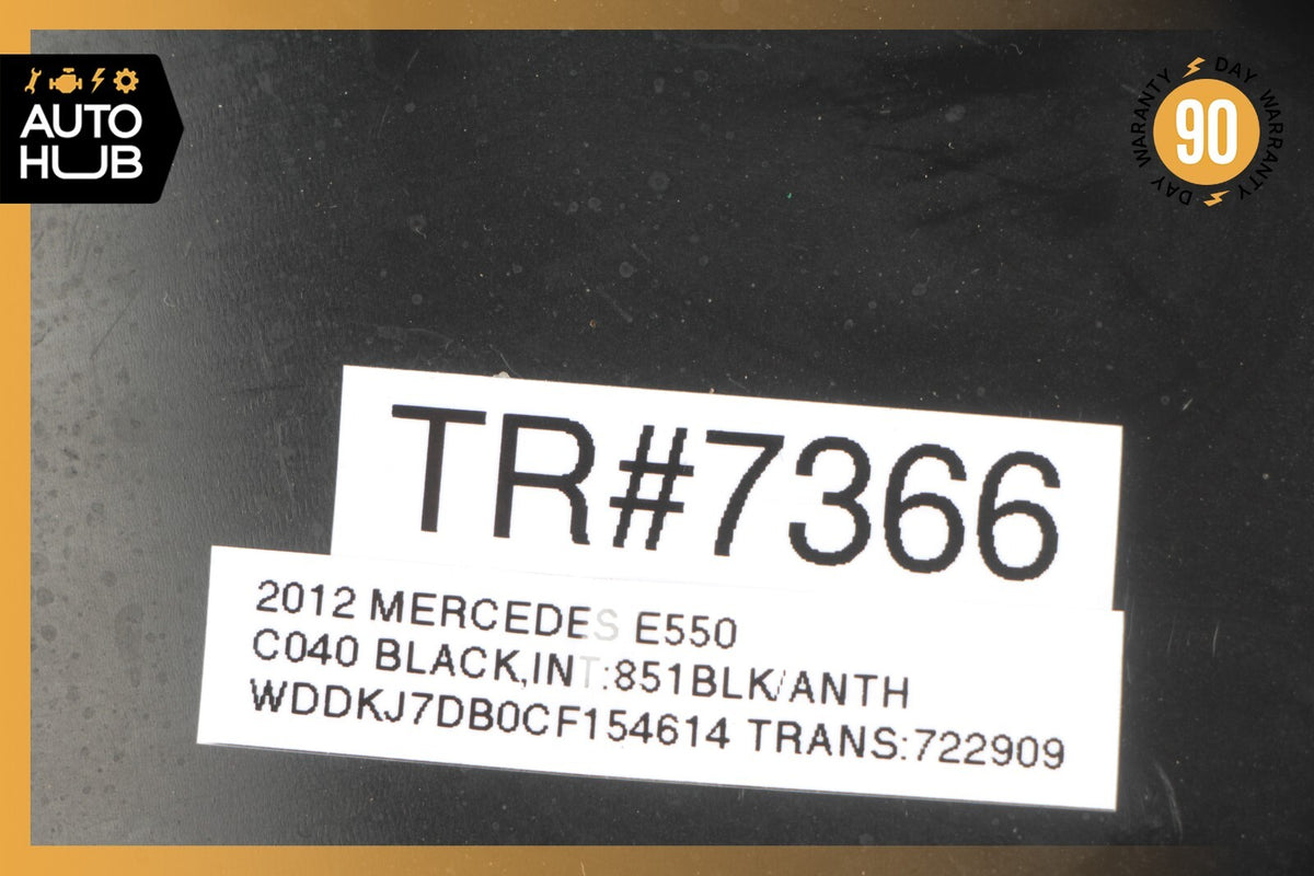 10-17 Mercedes W207 E550 E400 Dashboard Dash Board Trim Panel Right Side OEM - photo 12