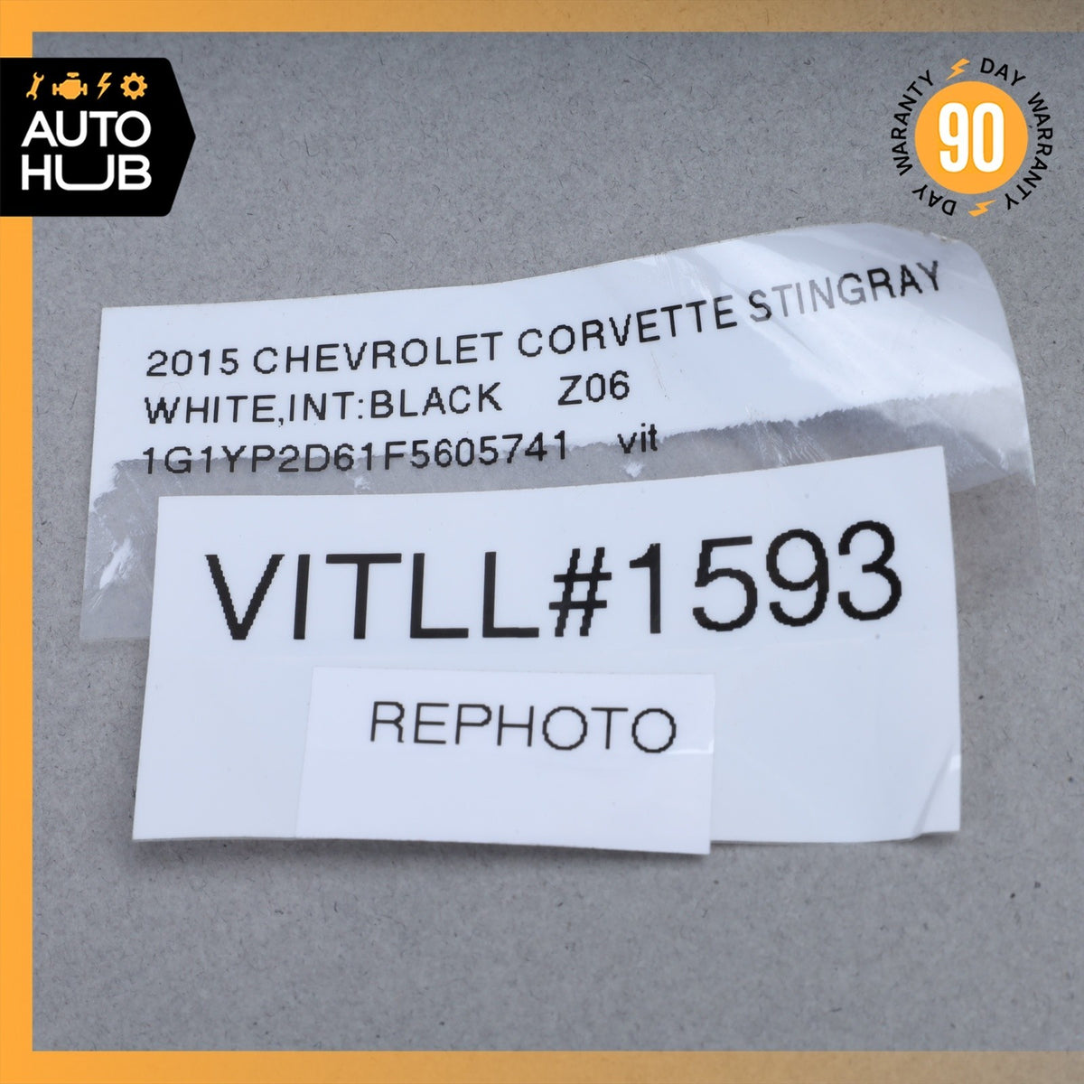 14-19 Chevrolet Corvette C7 Z06 Transmission Oil Cooler Fan Blade Motor OEM - photo 13