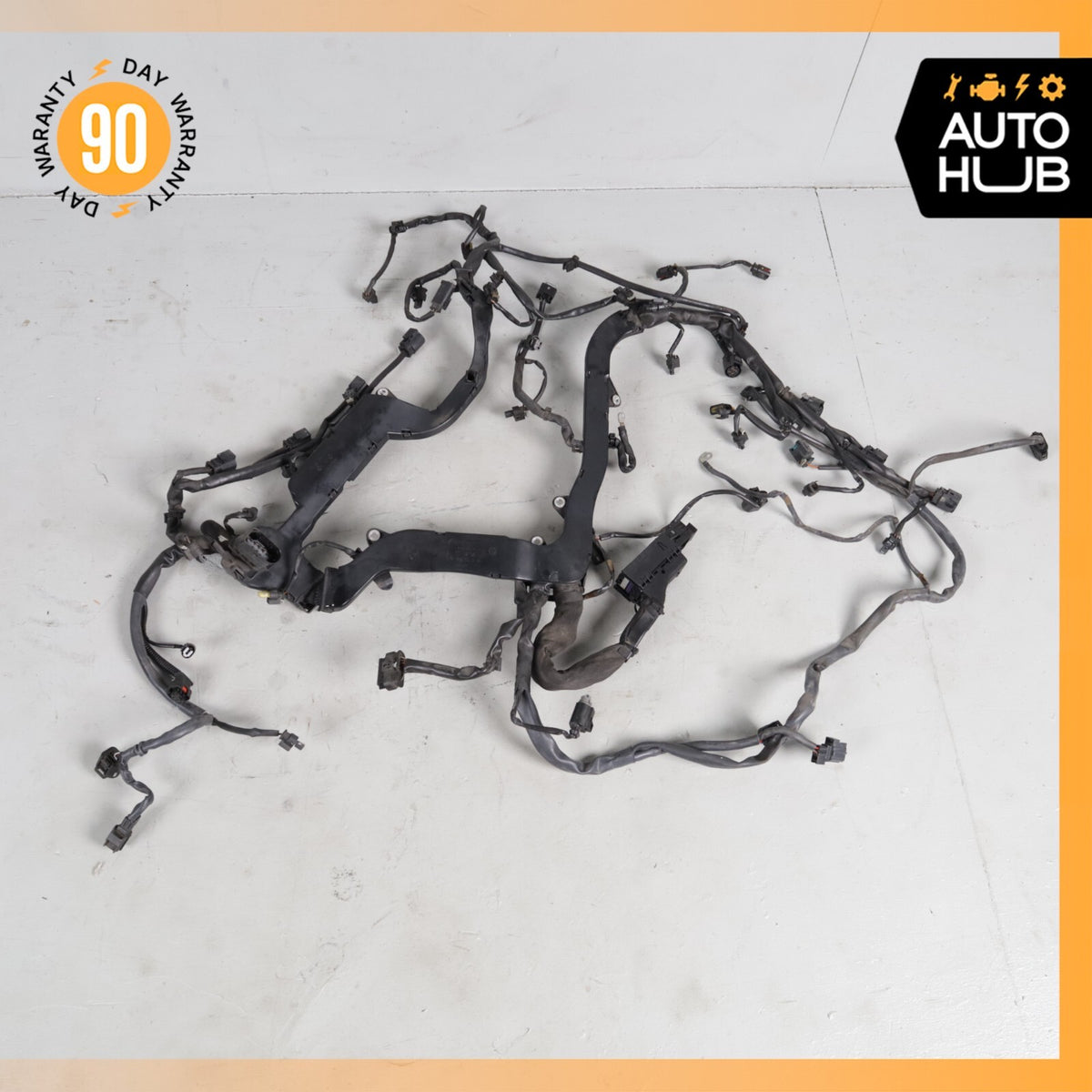 11-14 Mercedes W221 S63 CL63 AMG 5.5L V8 M157 Engine Motor Wiring Harness OEM - photo 13
