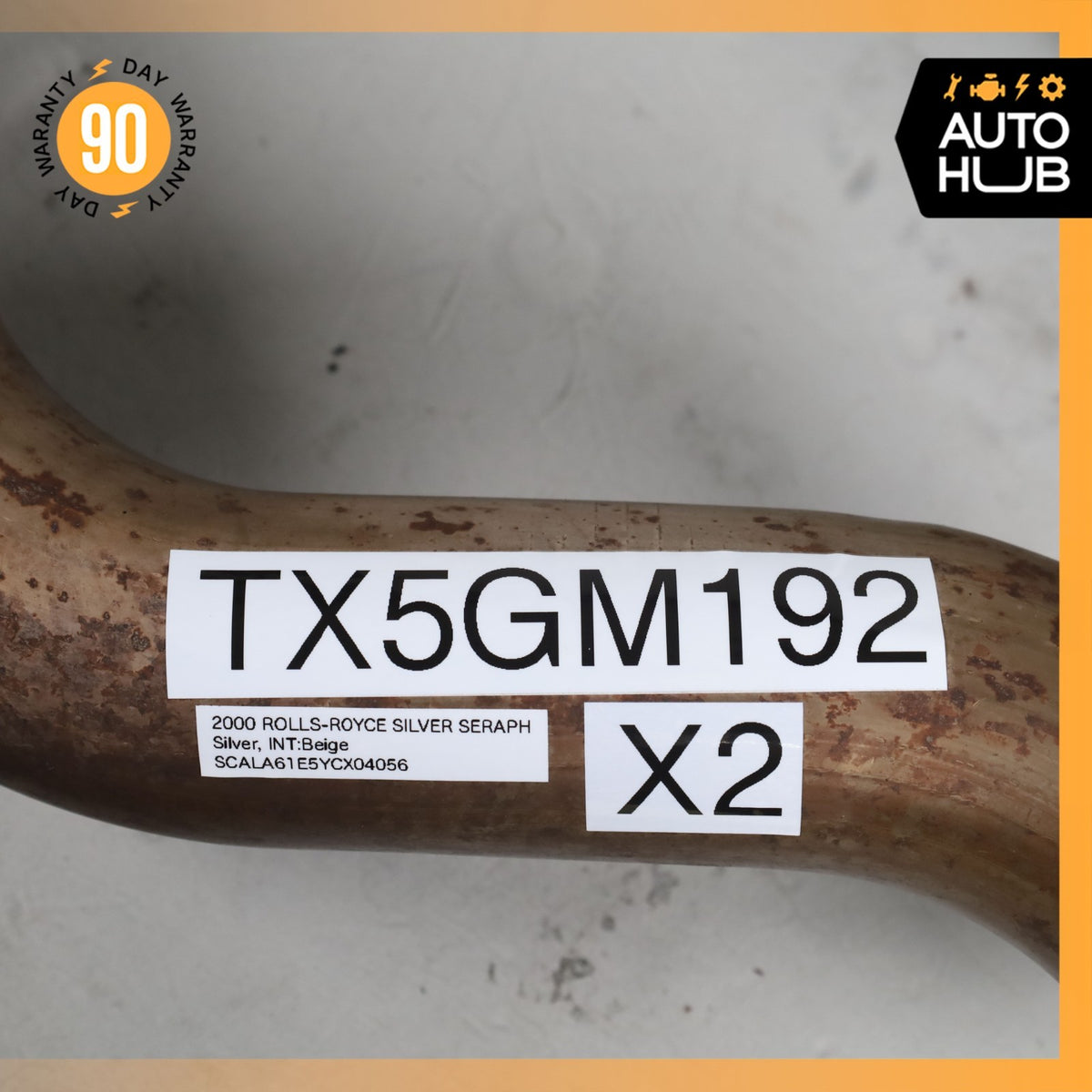 99-02 Rolls Royce Seraph / Bentley Arnage Exhaust Downpipe Set PJ20470PB OEM - photo 17