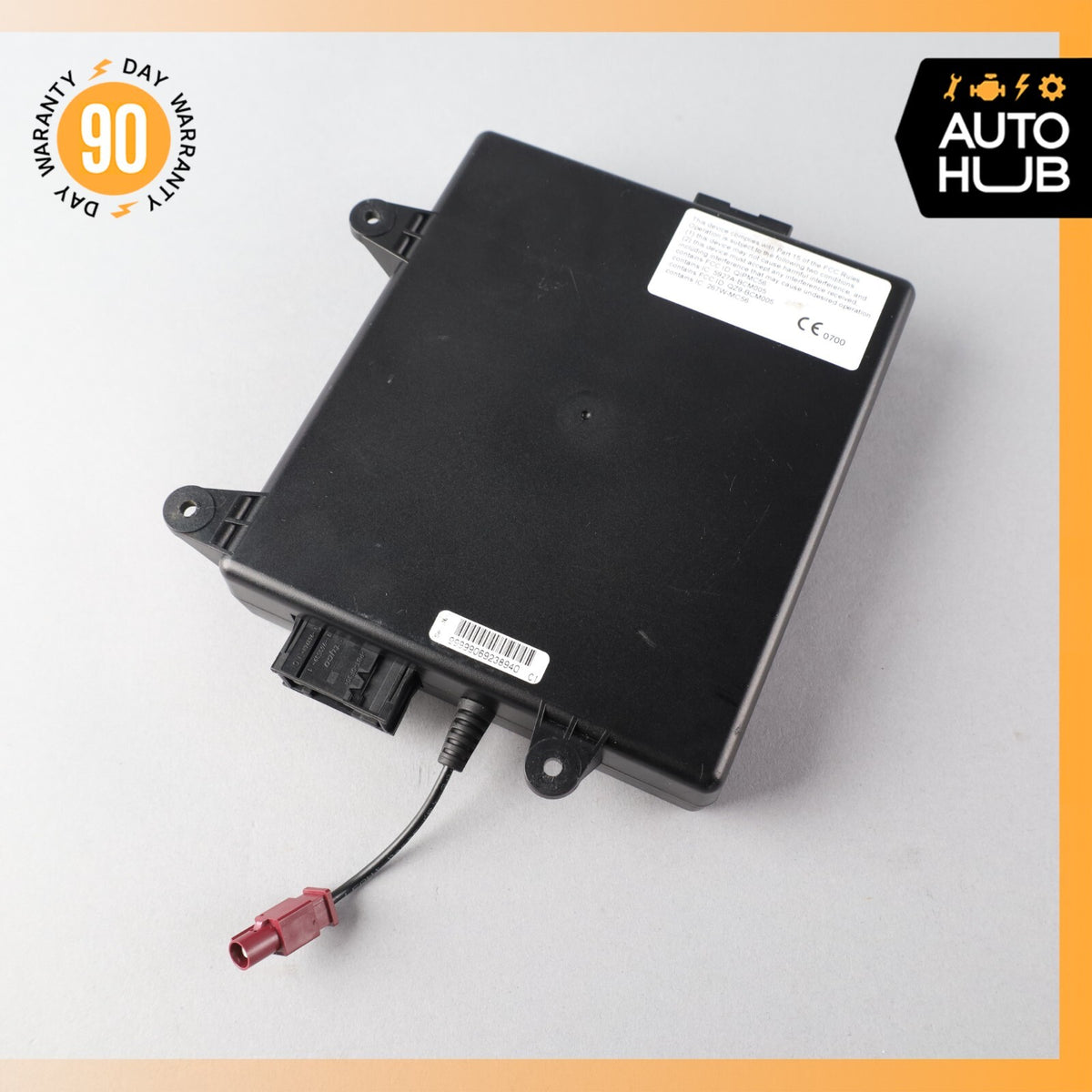 2007 Bentley Continental GTC Communication Phone Control Module OEM 62k - photo 6