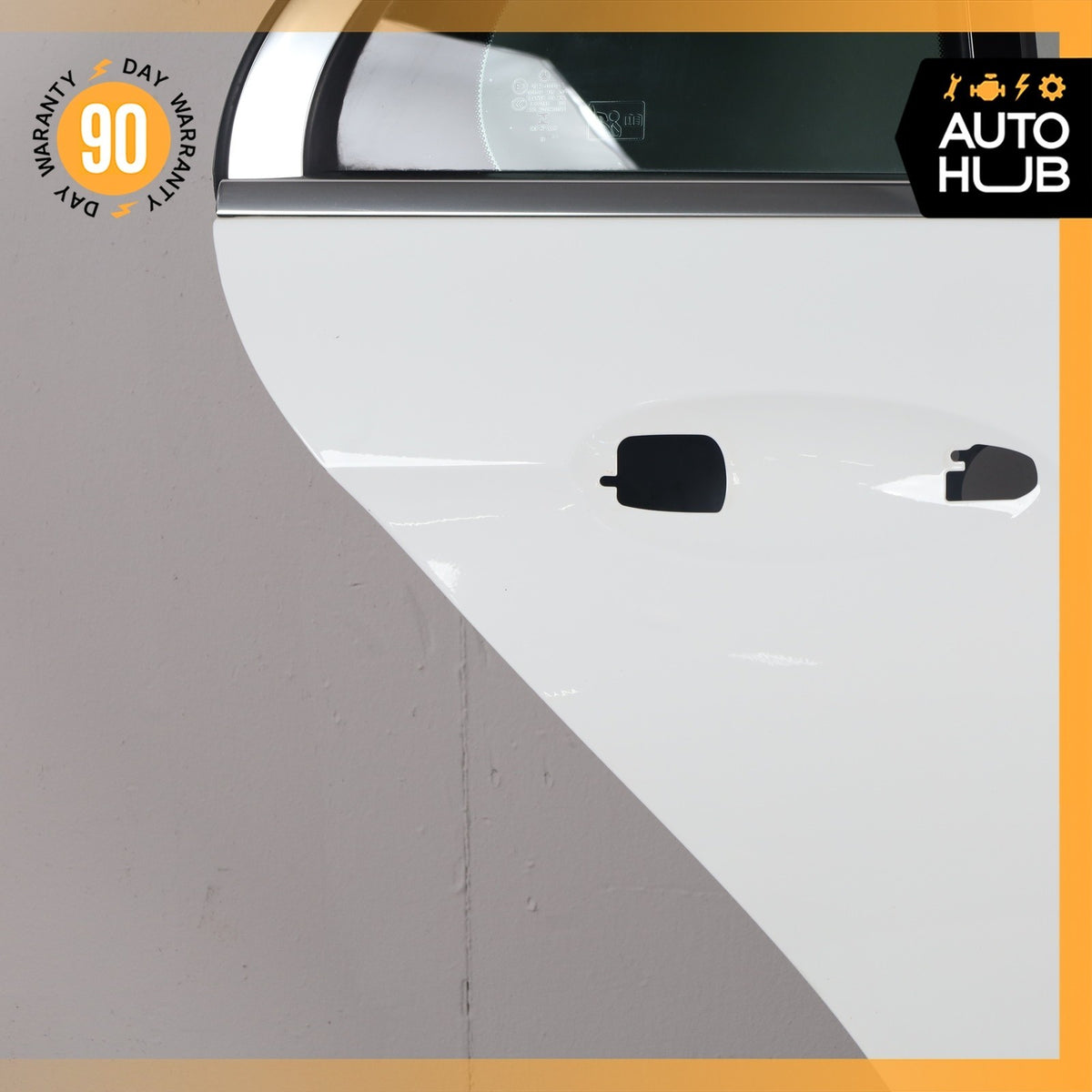 17-23 Mercedes W213 E300 E400 Rear Right Passenger Side Door Shell White OEM - photo 7