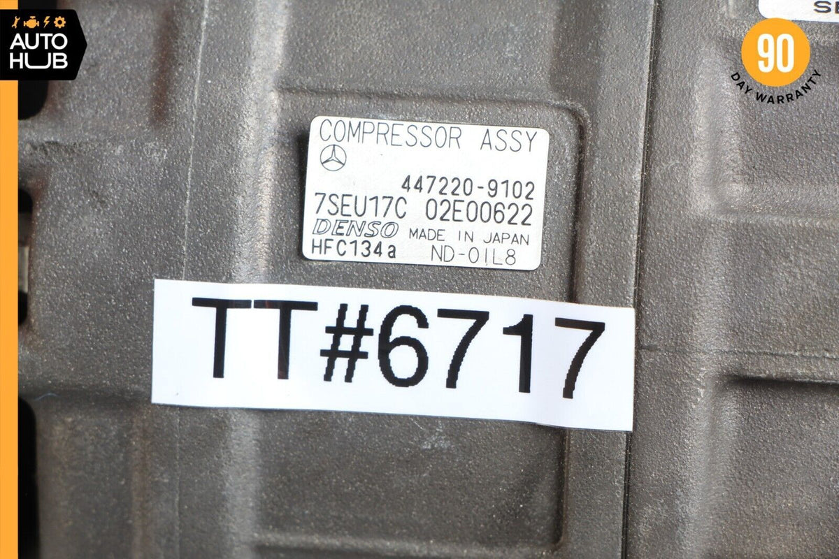 03-06 Mercedes R230 SL500 SL55 AC A/C Air Conditioning Compressor 0012300211 OEM - photo 12