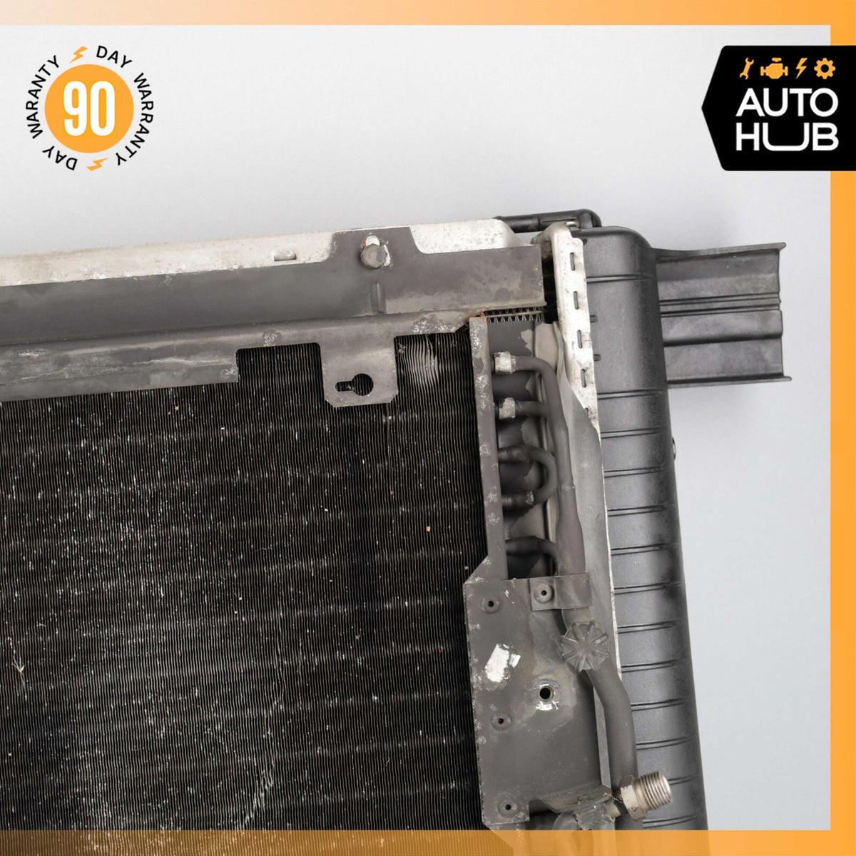 92-94 Mercedes R129 300SL SL320 Engine Cooling Radiator AC Air A/C Condenser OEM - photo 13