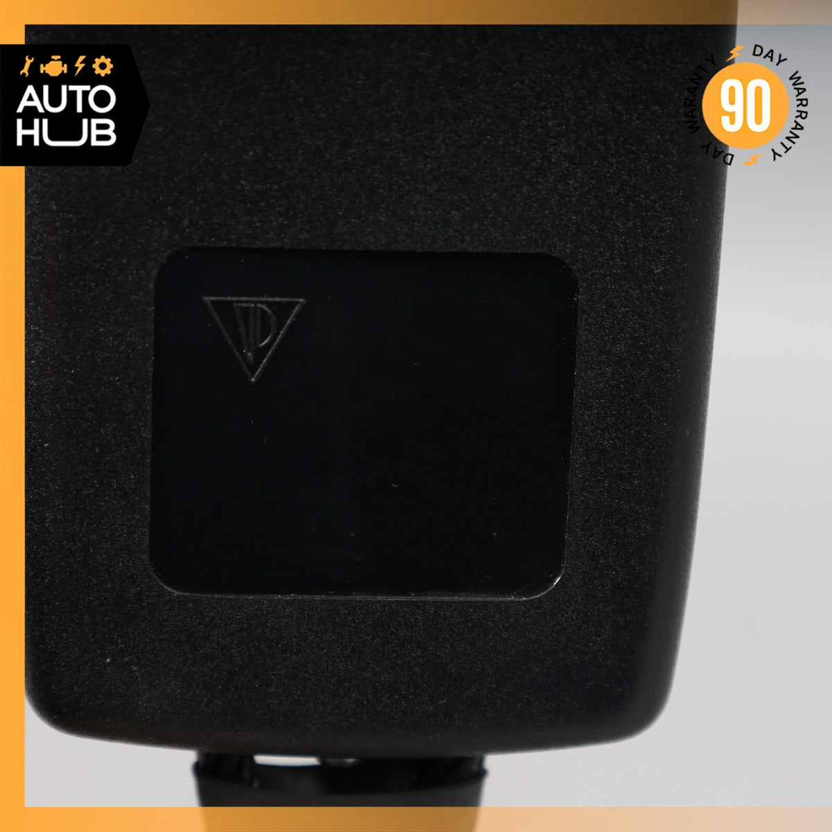 Porsche Panamera 970 Front Right Side Seat Belt Buckle Black OEM 70k - photo 12