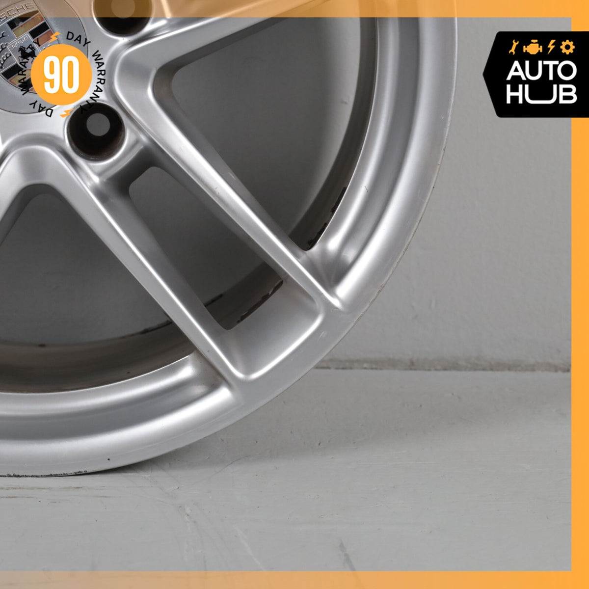 10-16 Porsche Panamera 970 4 10 X 19 19" Rear Wheel Rim 97036216008 OEM - photo 4
