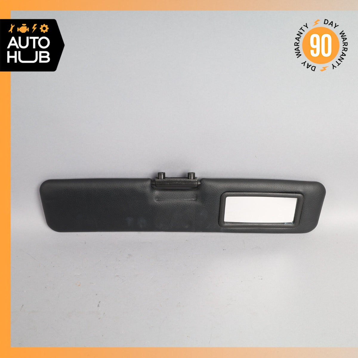 02-07 Maserati Spyder 4200 M138 GT Front Right Side Sunvisor Sun Visor Black OEM - photo 1