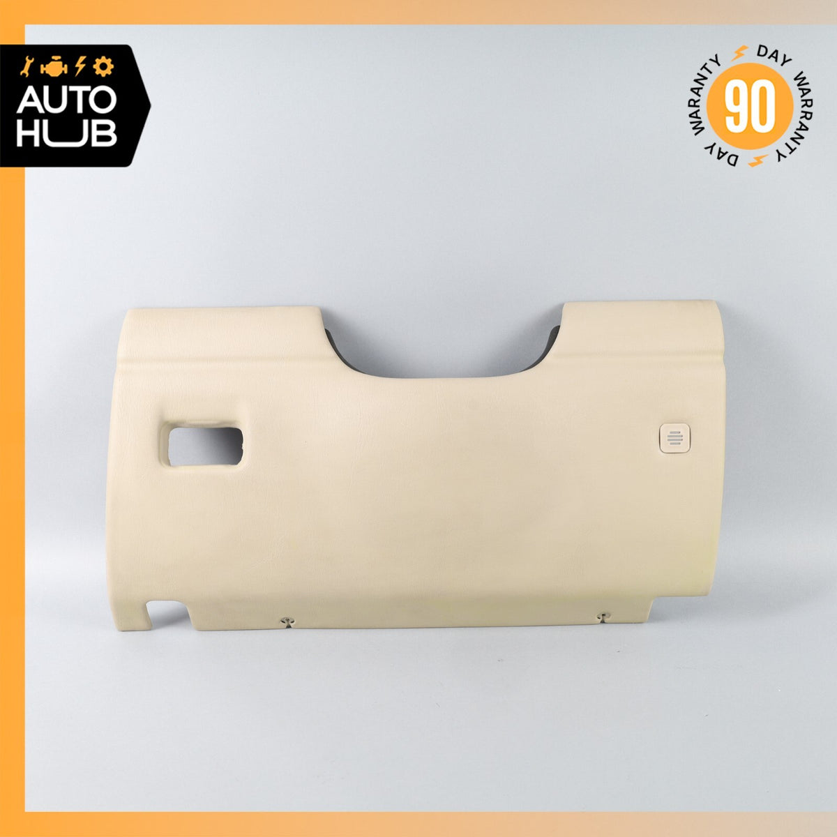 04-09 Cadillac XLR Dashboard Dash Left Side Lower Knee Trim Panel Beige OEM - photo 1