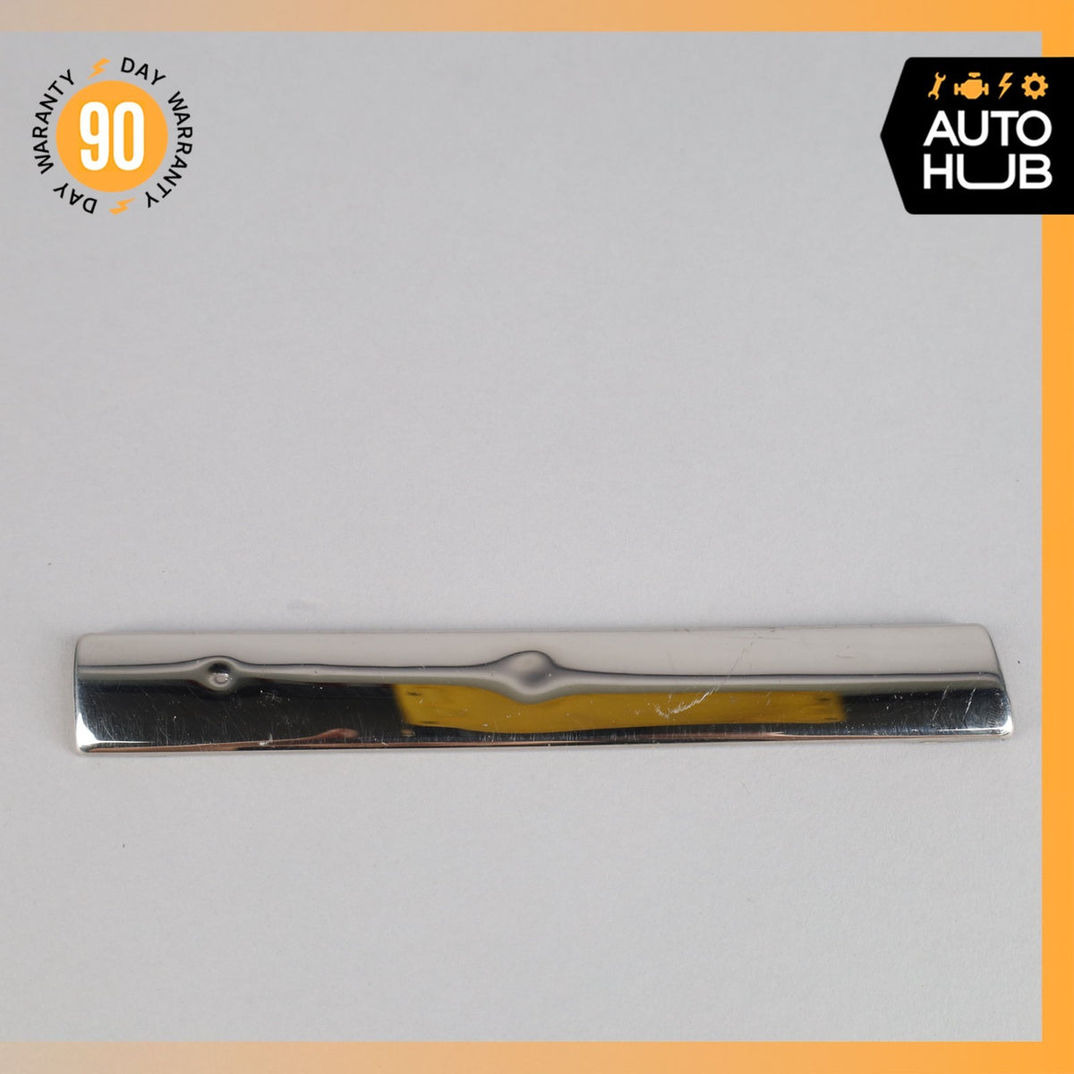 03-11 Bentley Continental GTC GT Front Left Fender Molding Trim Chrome OEM 19k - photo 3