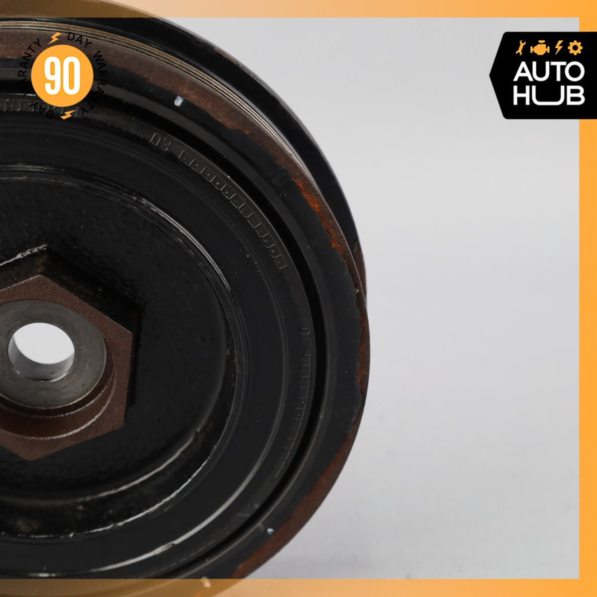 Bentley Continental GT Engine Motor Crankshaft Pulley Vibration Damper OEM 96k - photo 7