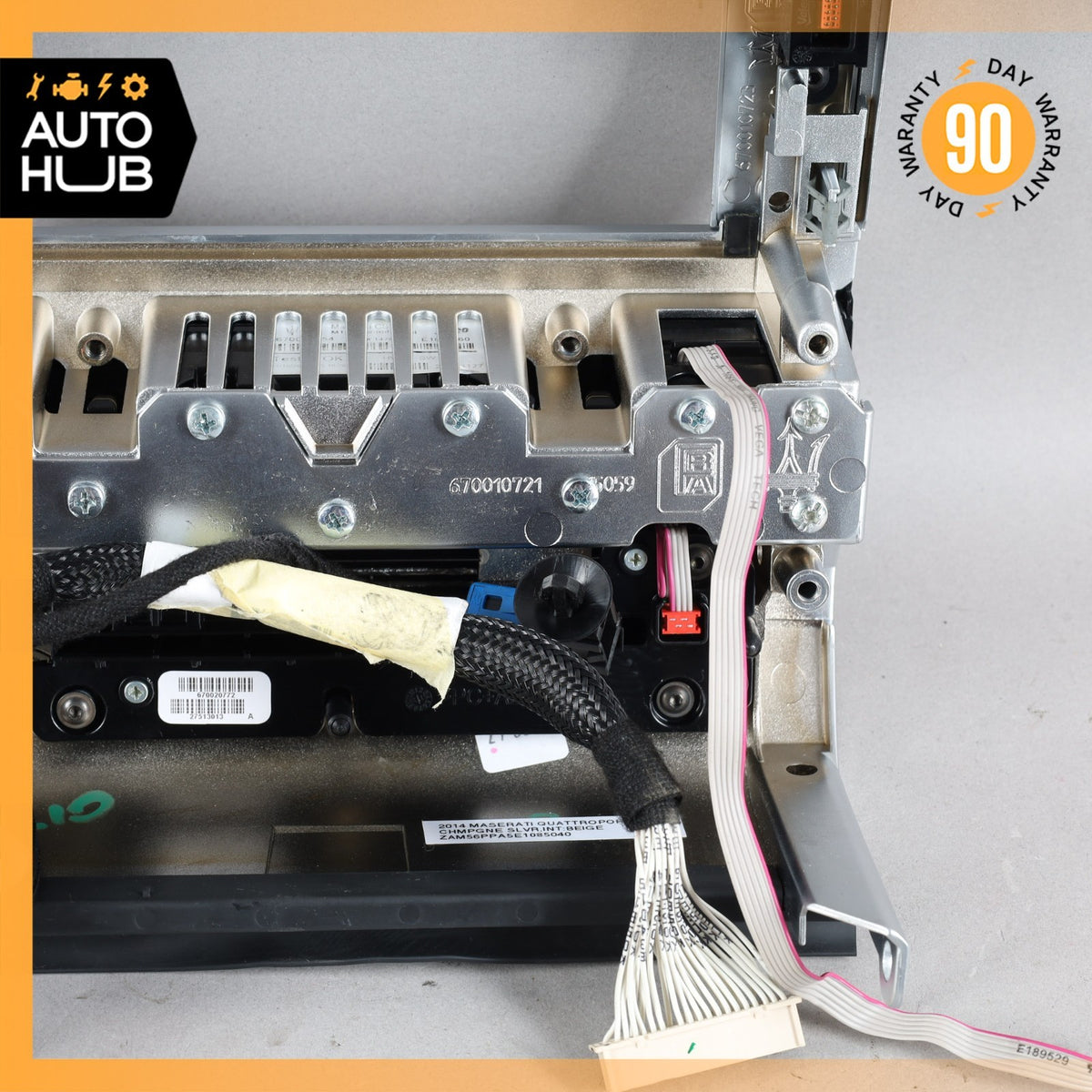 14-17 Maserati Quattroporte M156 GTS AC A/C Heater Climate Control w/ Trim OEM - photo 17
