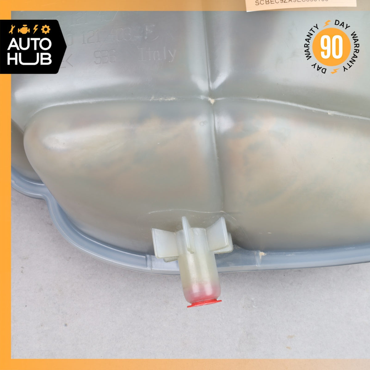 03-18 Bentley Flying Spur Coolant Reservoir Overflow Expansion Tank OEM - photo 9