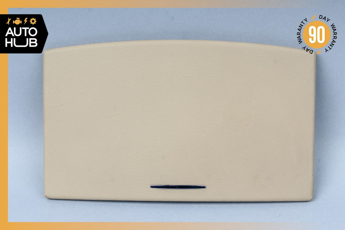 07-09 Mercedes W221 S600 Center Console Cup Holder Cover Trim Exclusive Beige - photo 1