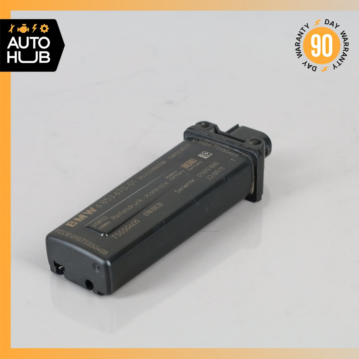 11-19 BMW F10 550i X3 Tire Pressure Control Module RDC 36106881474 OEM - photo 4