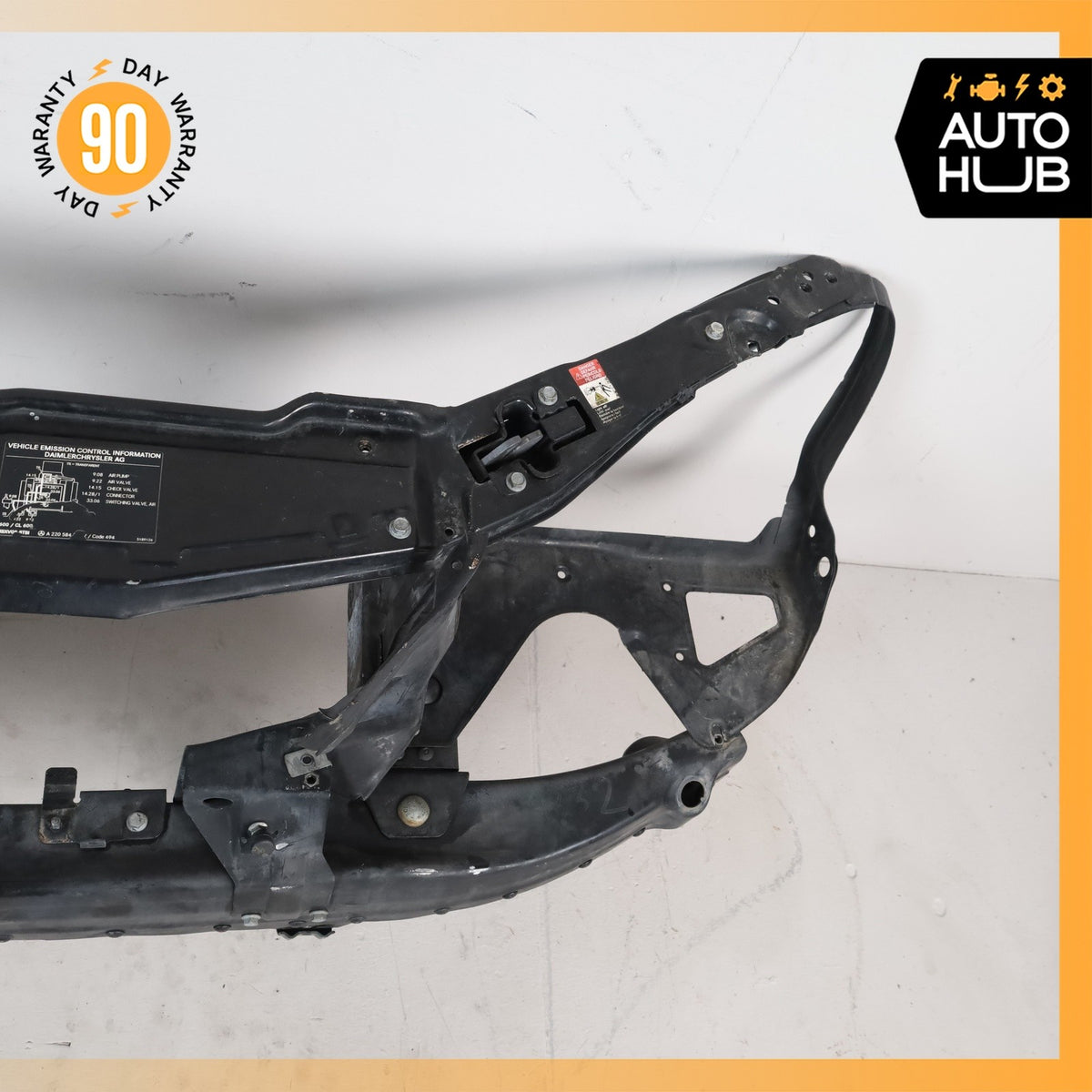 00-06 Mercede W220 S600 S55 AMG Front Reinforcement Bar Radiator Support Clip - photo 7