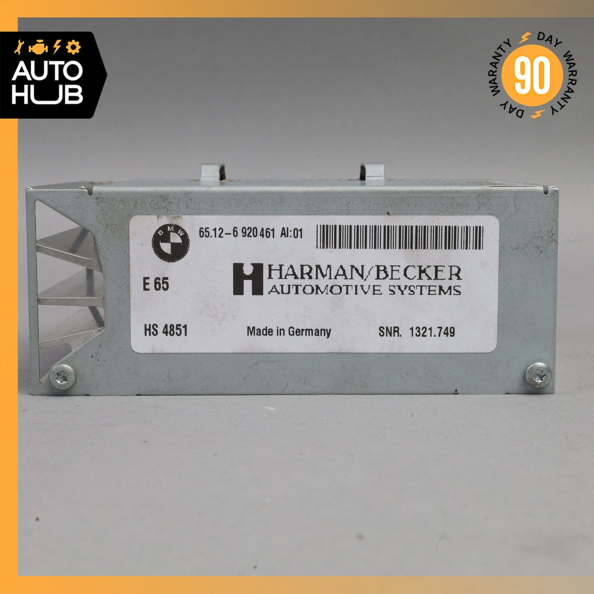 08-10 BMW E60 550i 528i 535i HiFi Audio Music Sound Amplifier OEM - photo 6