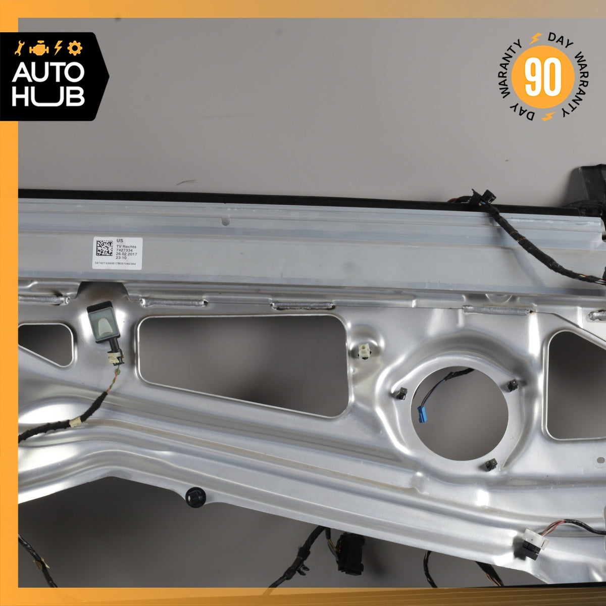 14-21 BMW i3 I01 Hybrid Front Right Passenger Side Door Shell Carrier OEM 74k - photo 12