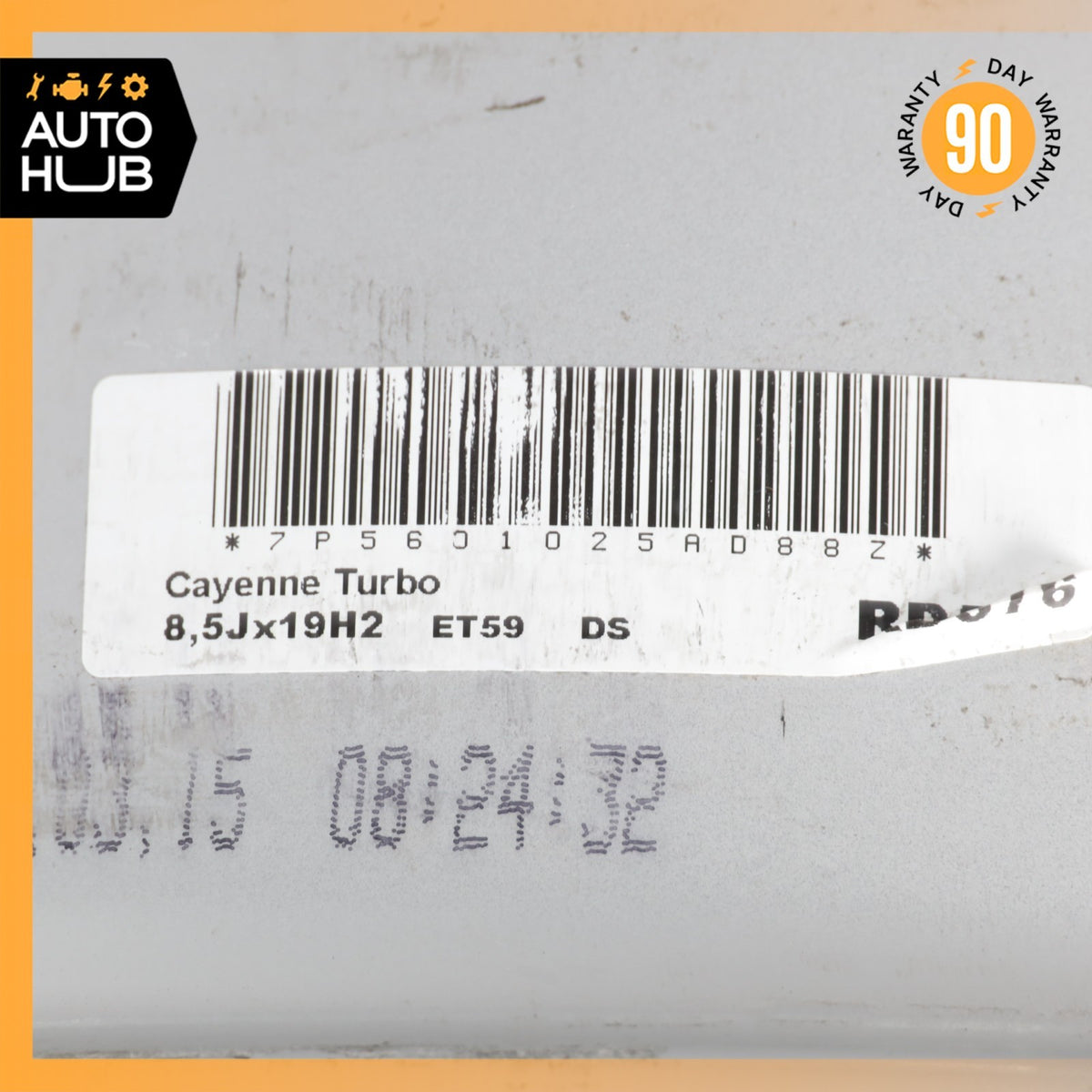 Porsche Cayenne 958 8.5 X 19 19" Wheel Rim Silver 7P5601025AD OEM - photo 17