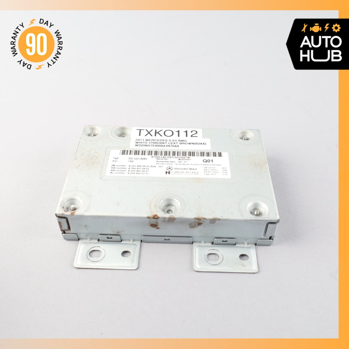 Mercedes W221 S63 AMG CL550 SLK350 Communication Interface Module 2219005903 OEM - photo 1