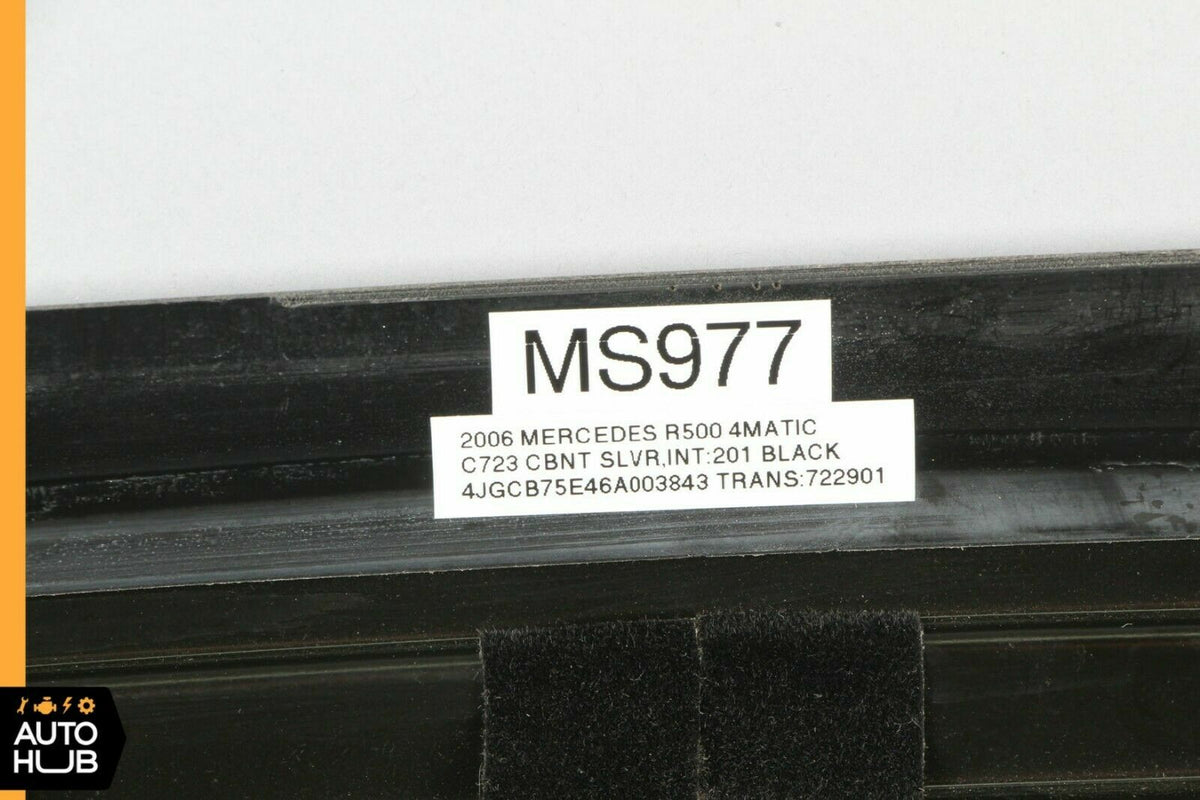 Mercedes W251 R350 R320 Center Middle Panorama Pano Sunroof Sun Roof Glass OEM - photo 12