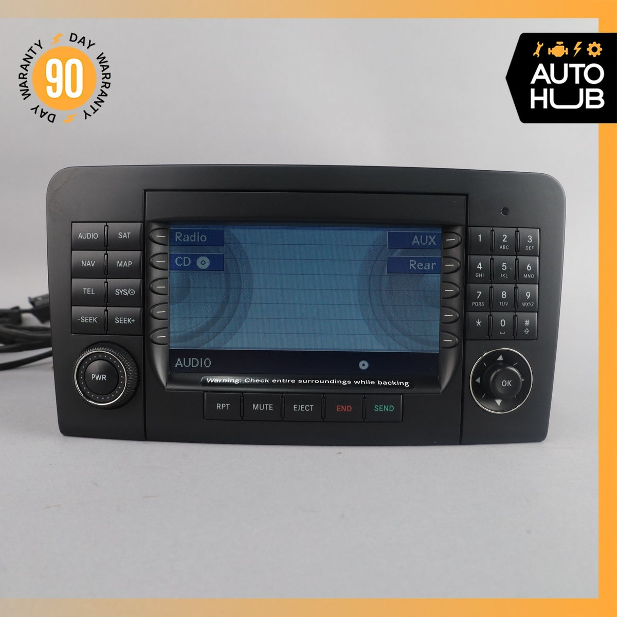 06-08 Mercedes W164 ML350 GL320 Head Unit Command Navigation Radio CD OEM - photo 3