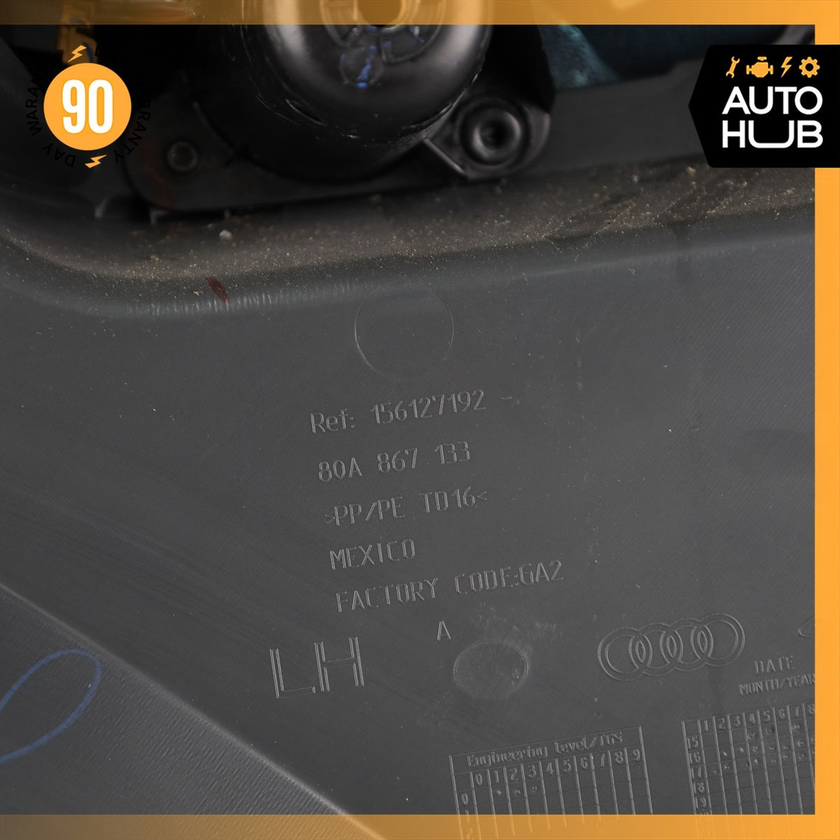 18-20 Audi FY Q5 SQ5 Front Left Driver Side Interior Door Panel OEM - photo 22