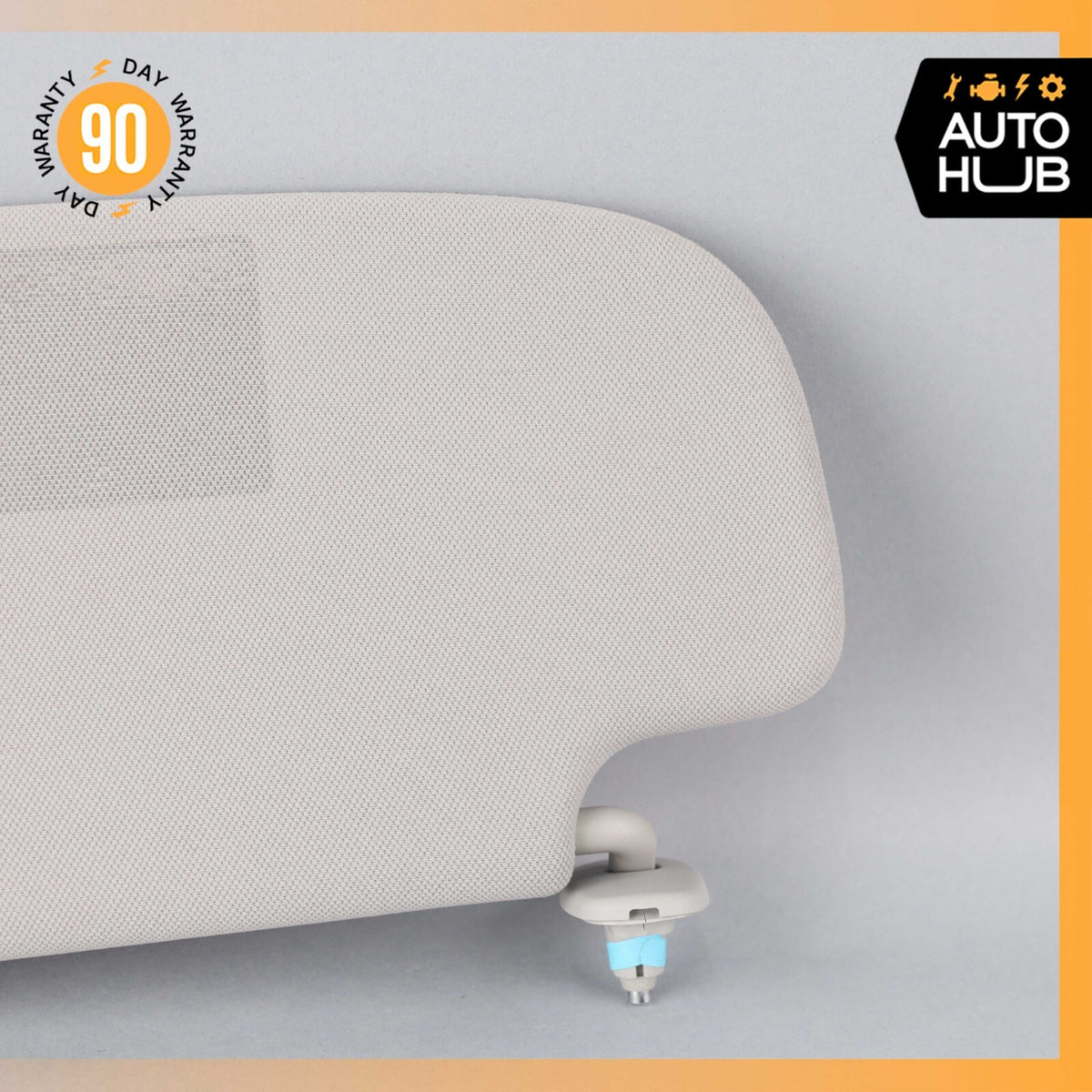 07-14 Mercedes W221 S550 CL550 Right Side Sun Visor Shade Sunvisor Gray OEM - photo 7