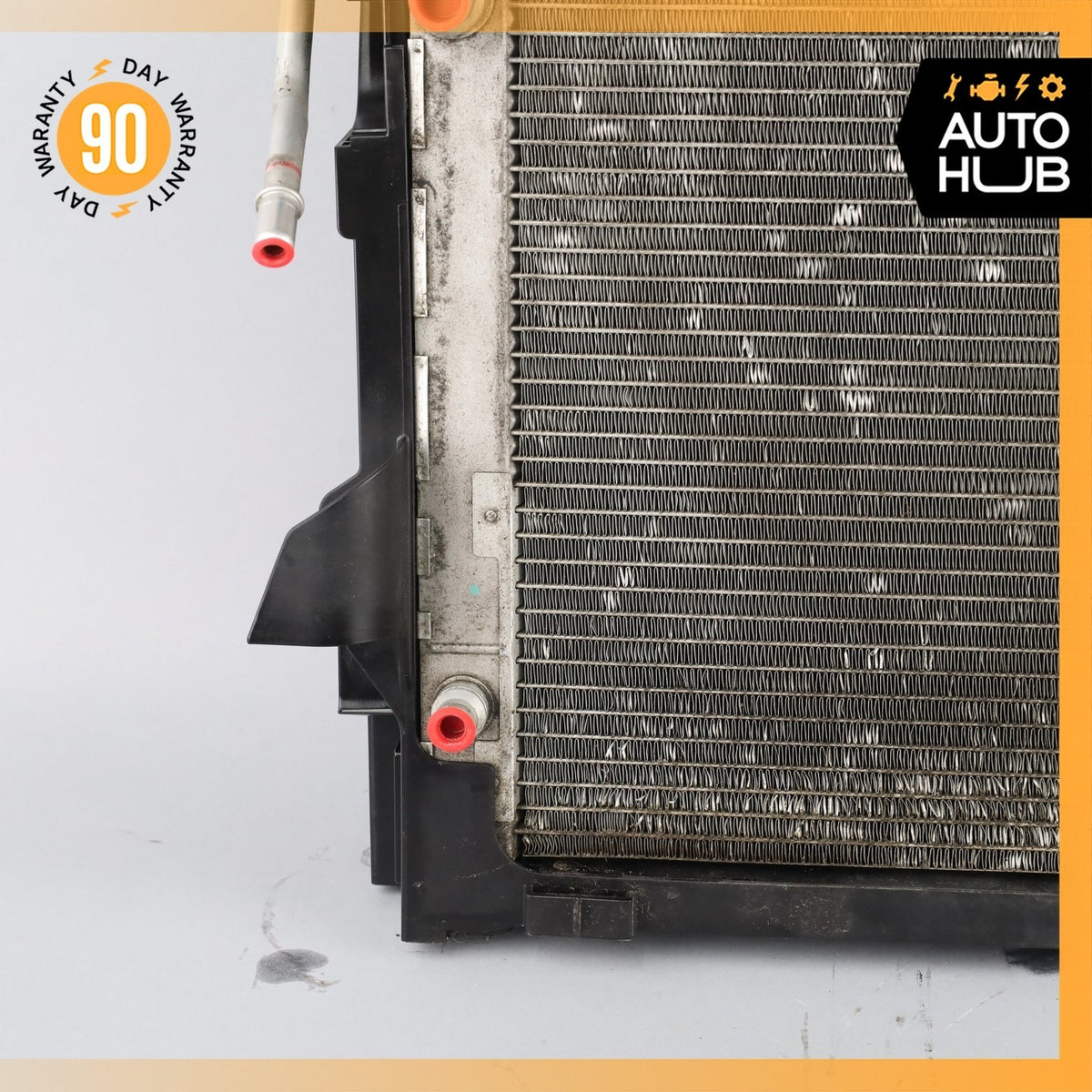 10-14 BMW E70 X5 X6 50i Water Cooling Radiator A/C Condenser Aux Cooler OEM - photo 8