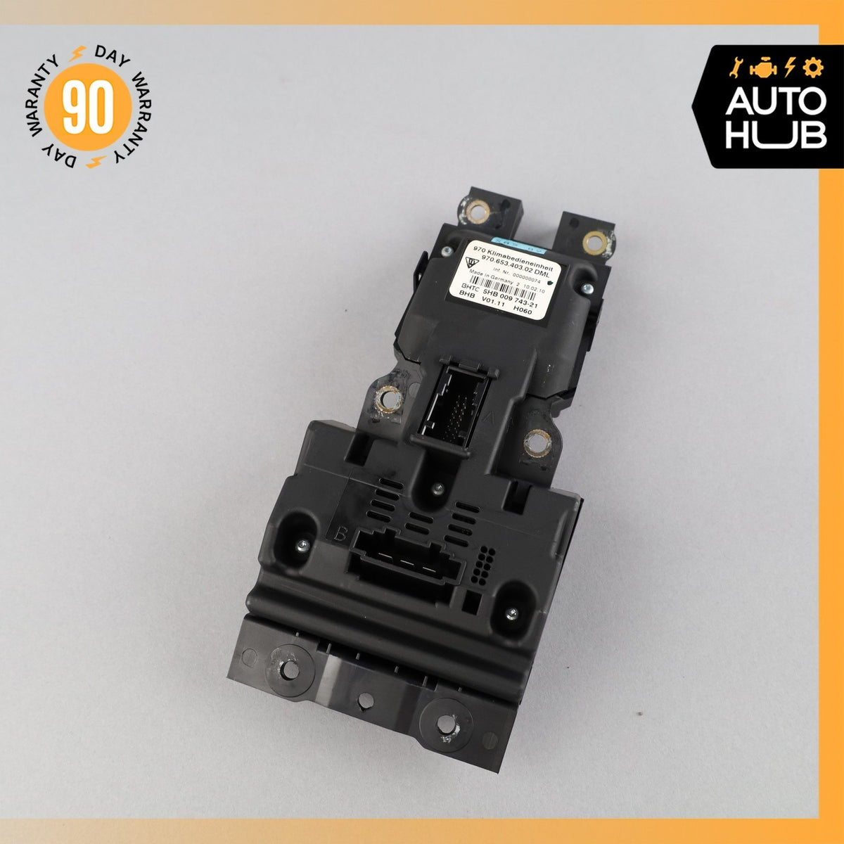 10-13 Porsche Panamera 970 Rear Window Roller Blind Control Panel Switch OEM - photo 8