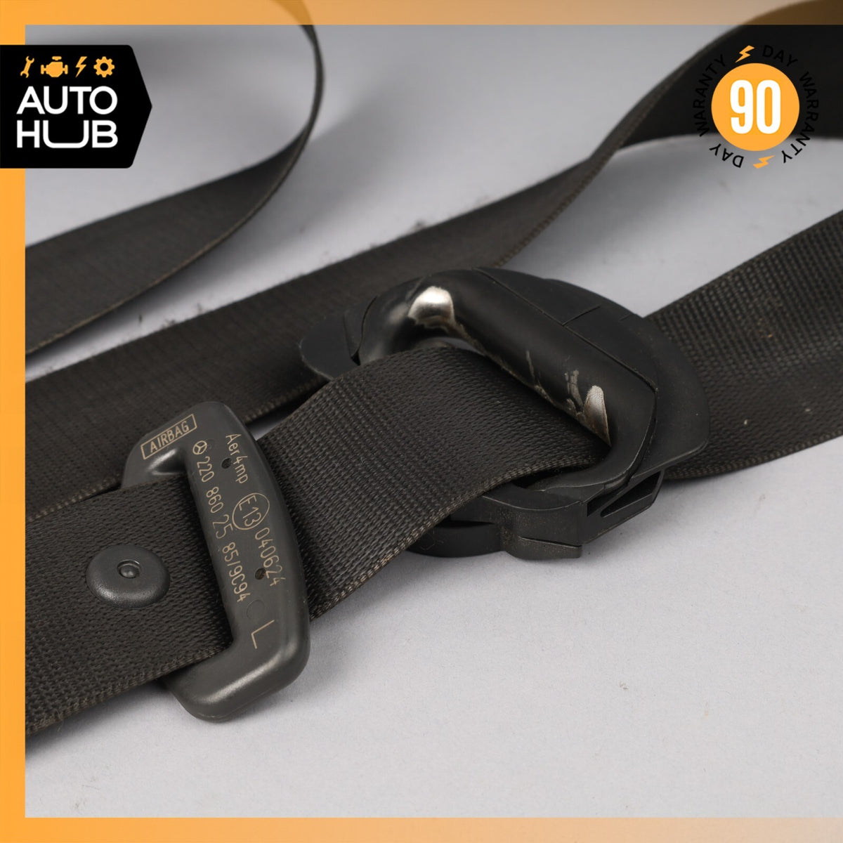 03-06 Mercedes W220 S600 S55 Front Left Side Seat Belt Seatbelt Retractor OEM - photo 9