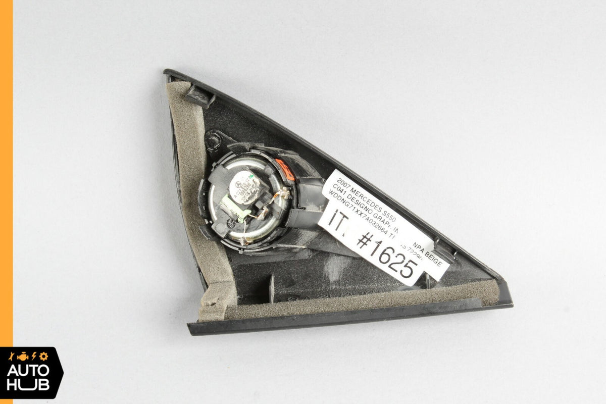 07-13 Mercedes W221 S400 S550 Door Corner Speaker Left Driver Black 2217280356 - photo 5