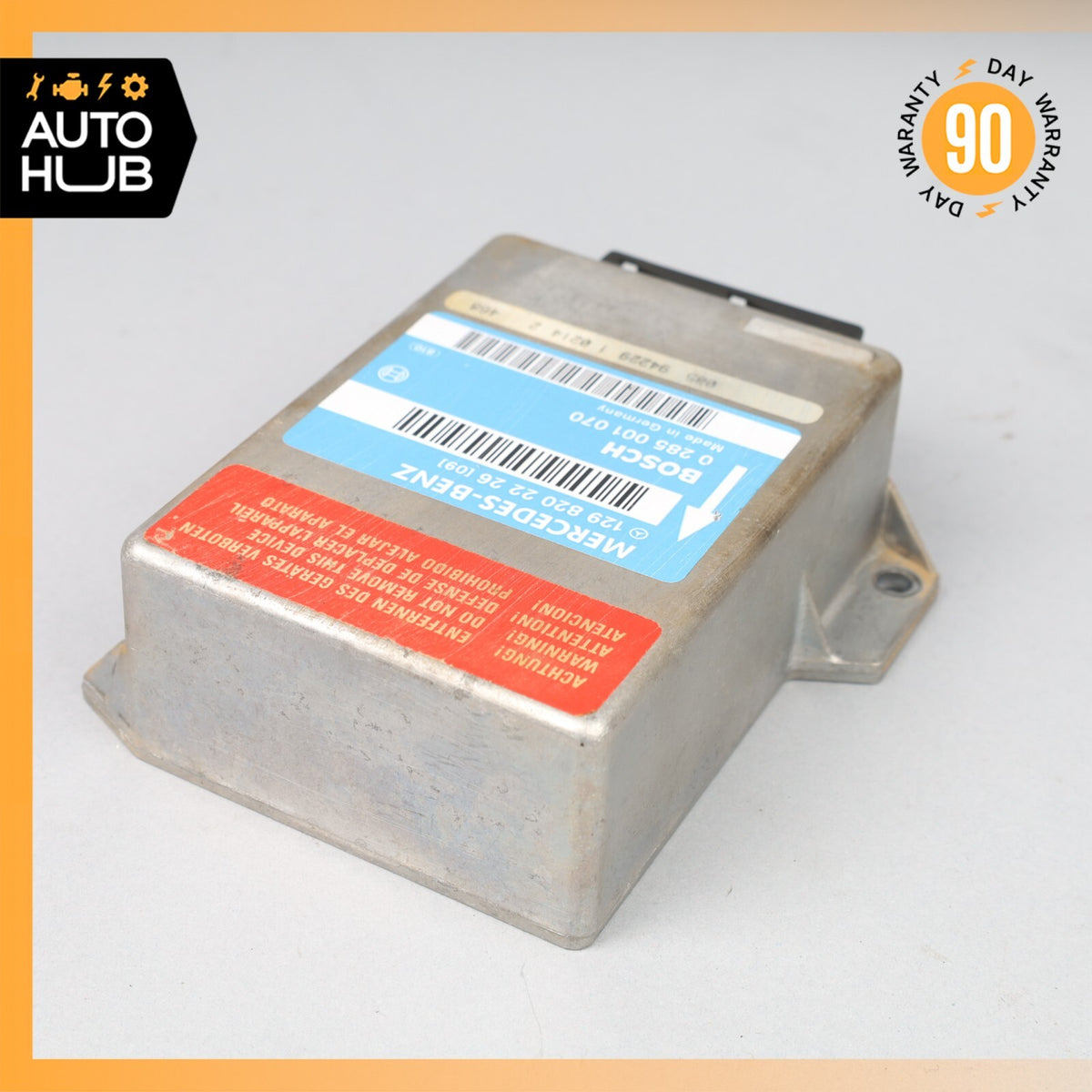 90-95 Mercedes R129 SL500 500SL SL320 Convertible Roll Bar Control Module OEM - photo 4
