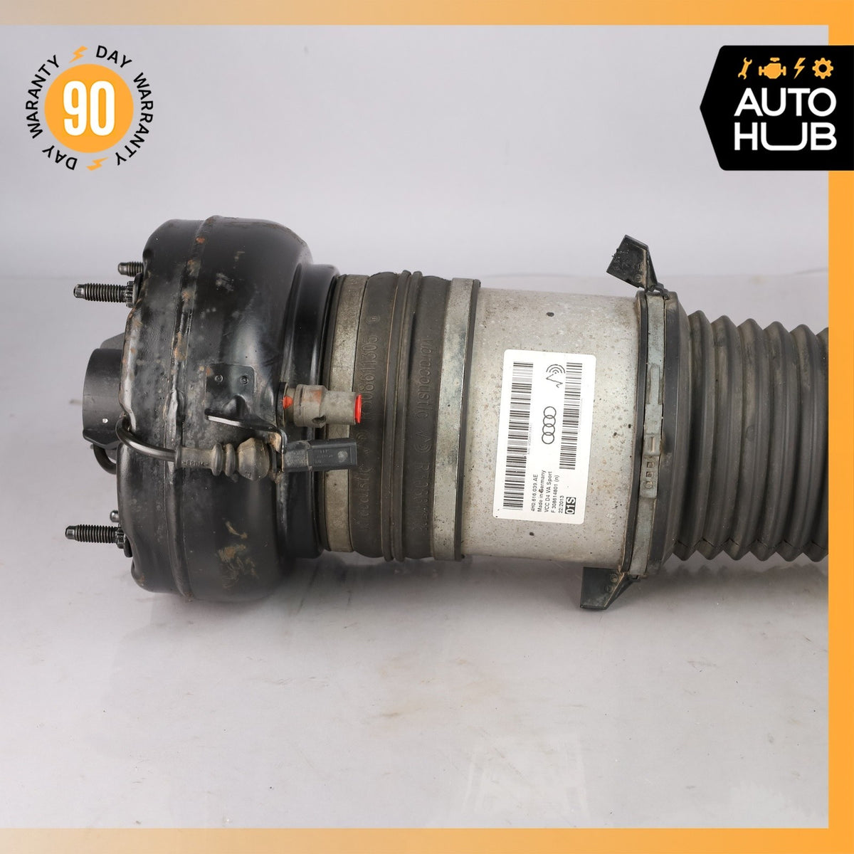 11-18 Audi D4 A8 Front Left Driver Side Air Shock Strut 4H0616039AE OEM - photo 3