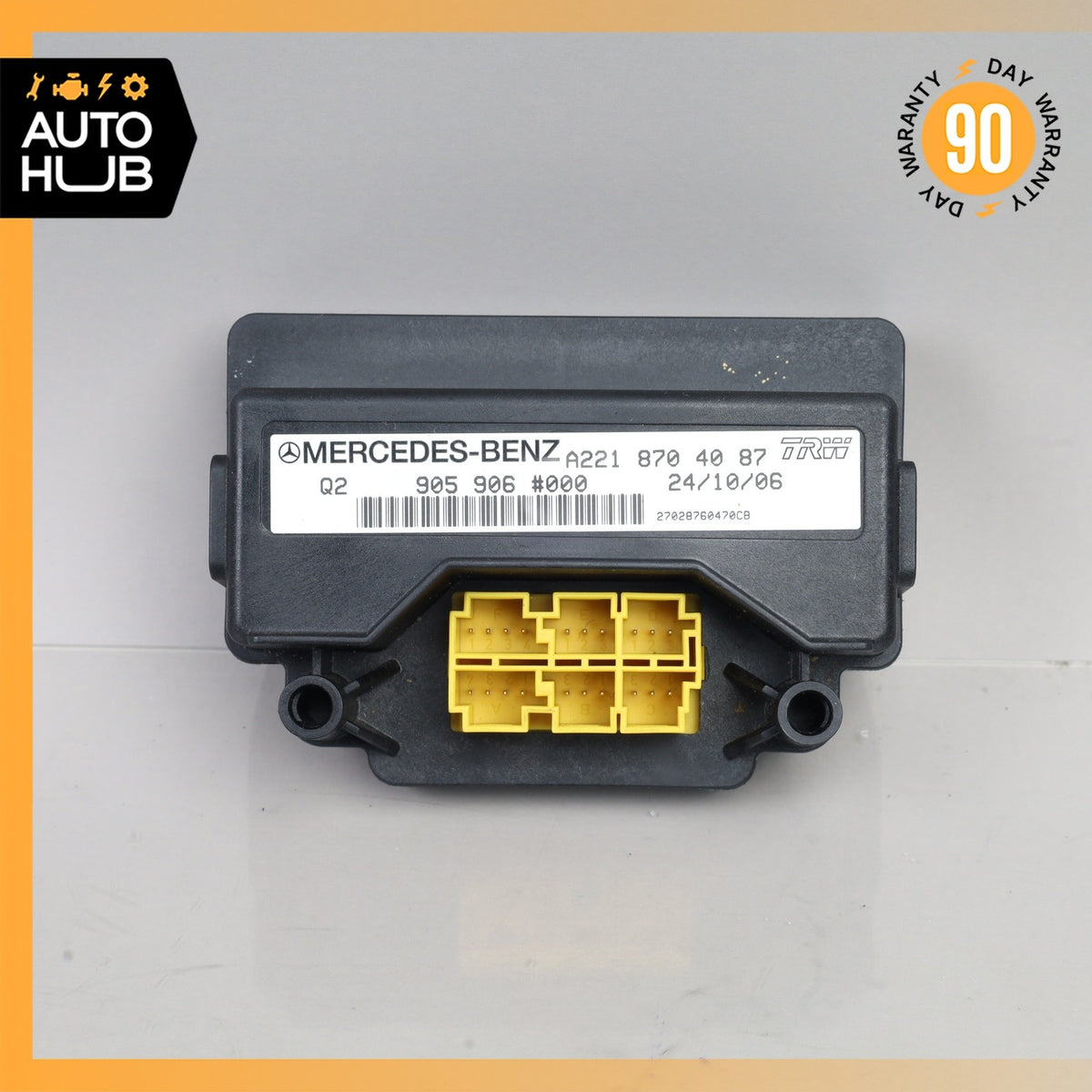 07-13 Mercedes W221 S600 S450 S63 AMG Front Right Side Seat Occupancy Sensor OEM - photo 3