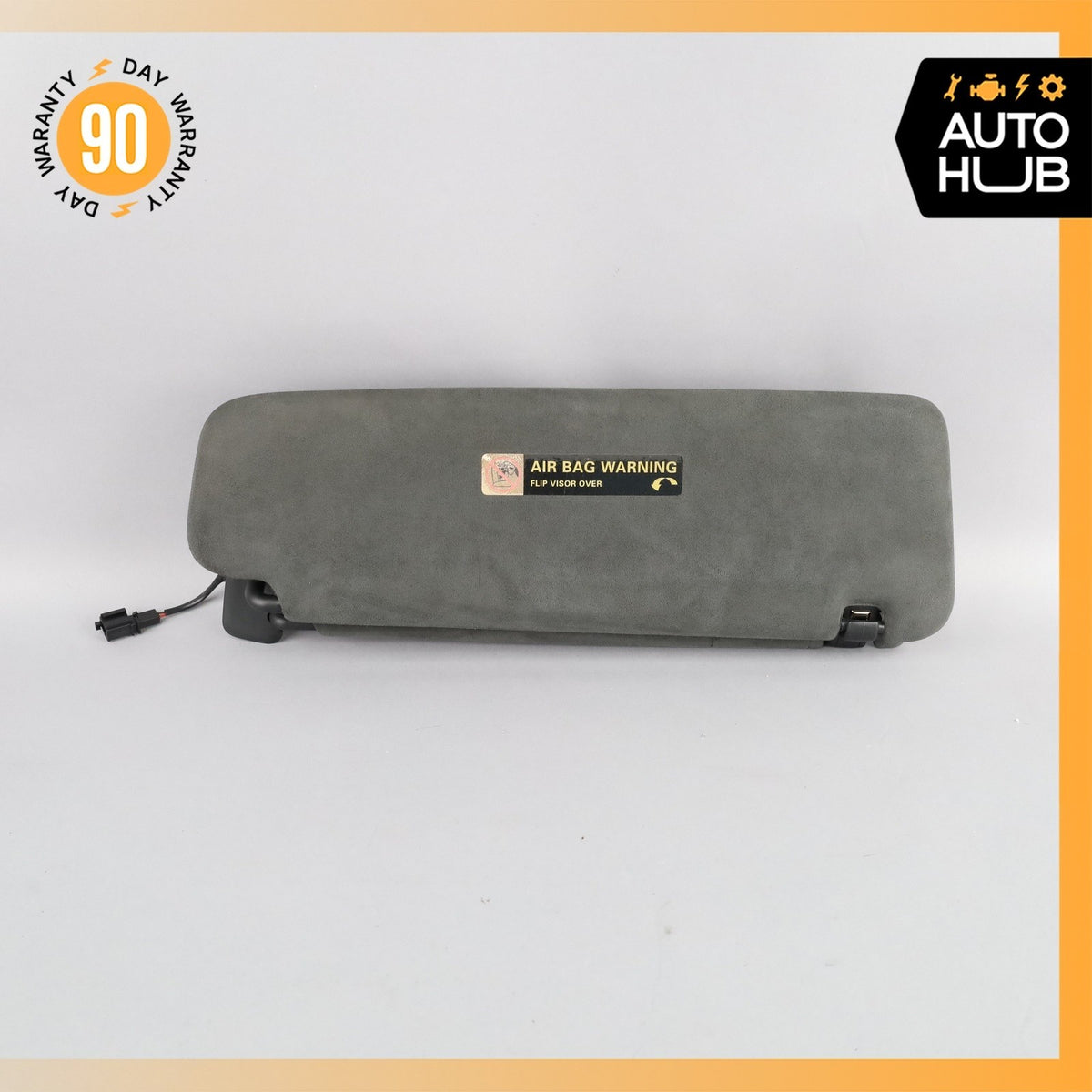 Porsche Cayenne 955 Sun Visor Sunvisor Left Driver Side Suede 7L5857551DH OEM - photo 3