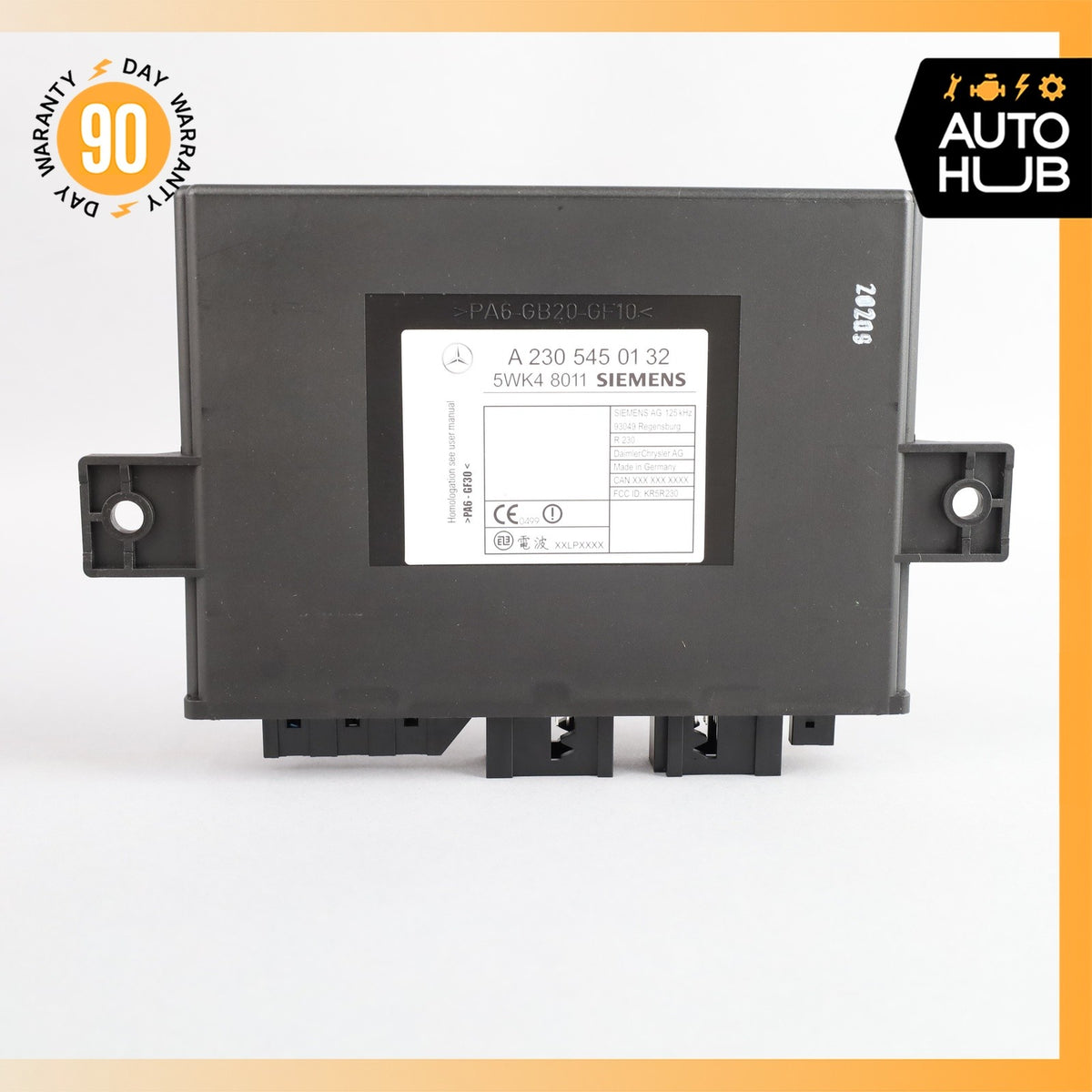 00-03 Mercedes W215 CL500 S500 Keyless Go Entry Control Module 2305451032 OEM - photo 9