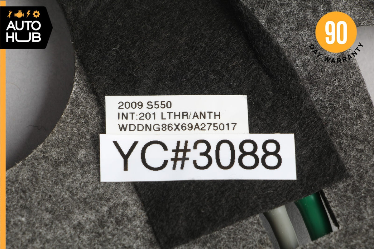 07-09 Mercedes W221 S550 S63 Front Right Lower Bottom Seat Bladder Bolster OEM - photo 12