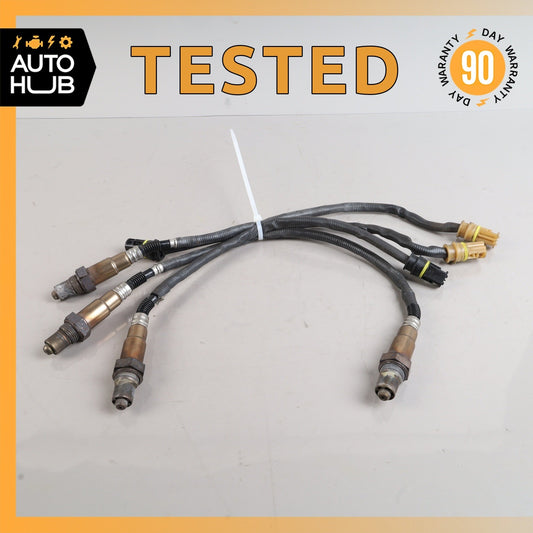 Mercedes W211 E320 E55 AMG Left Side Oxygen O2 Sensor Lambda Set of 4 OEM - photo 1