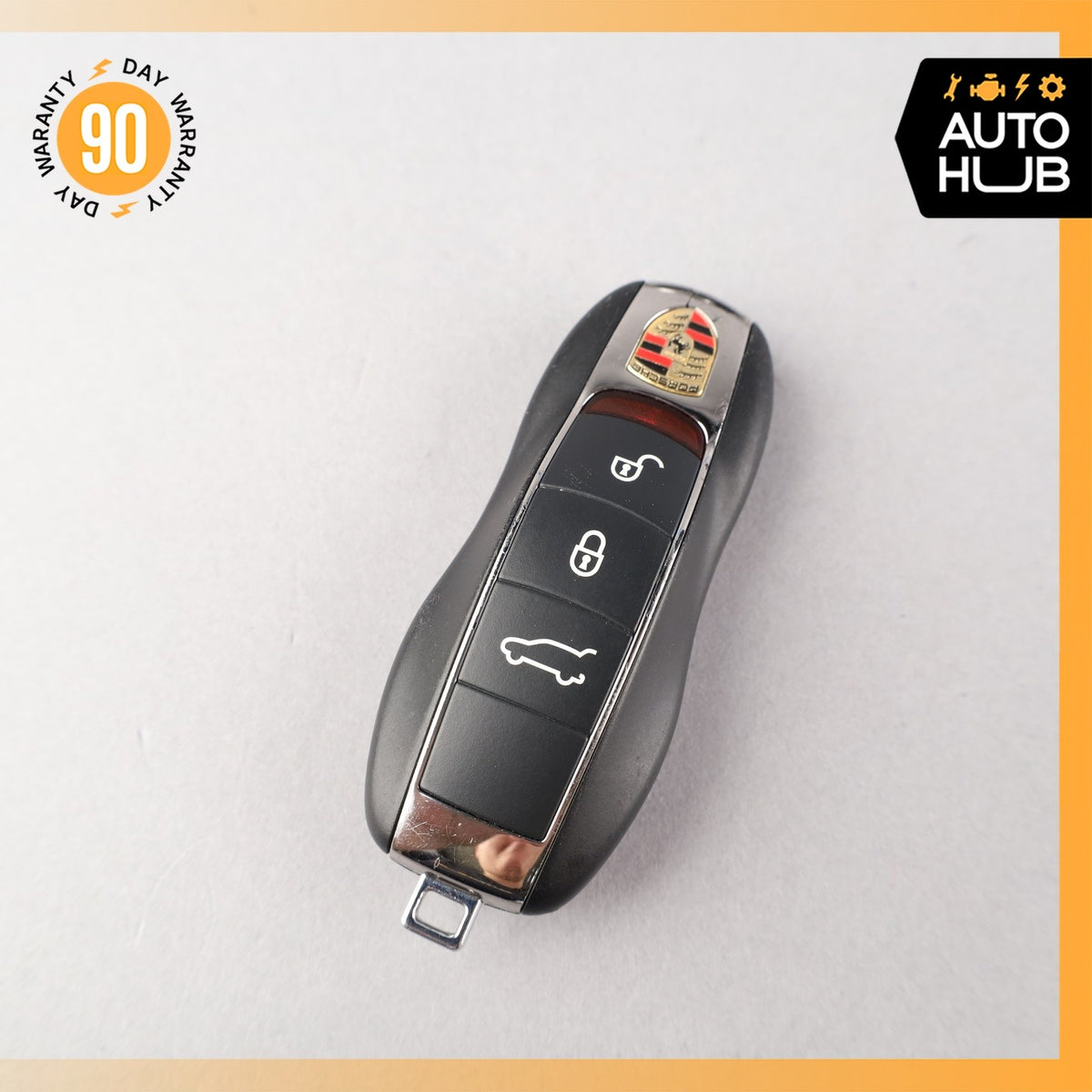 15-18 Porsche Macan 95B S Start Ignition Switch Module w/ Key 7PP905865F OEM 74k - photo 3