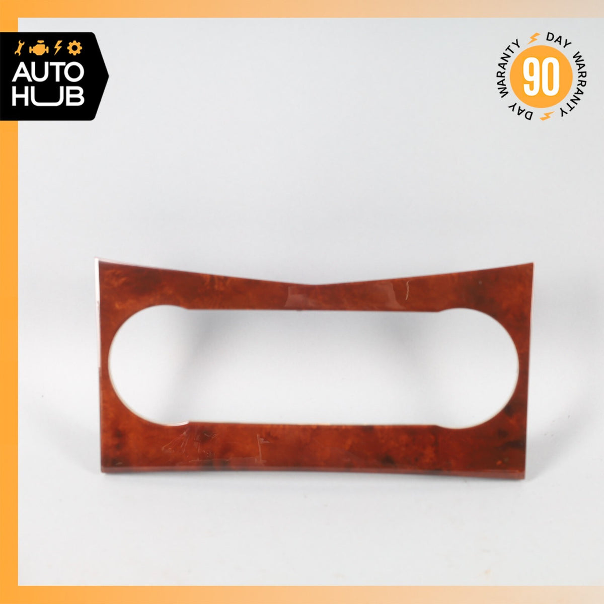 08-14 Mercedes W204 C300 C350 AC A/C Climate Control Switch Trim Bezel Wood OEM - photo 1