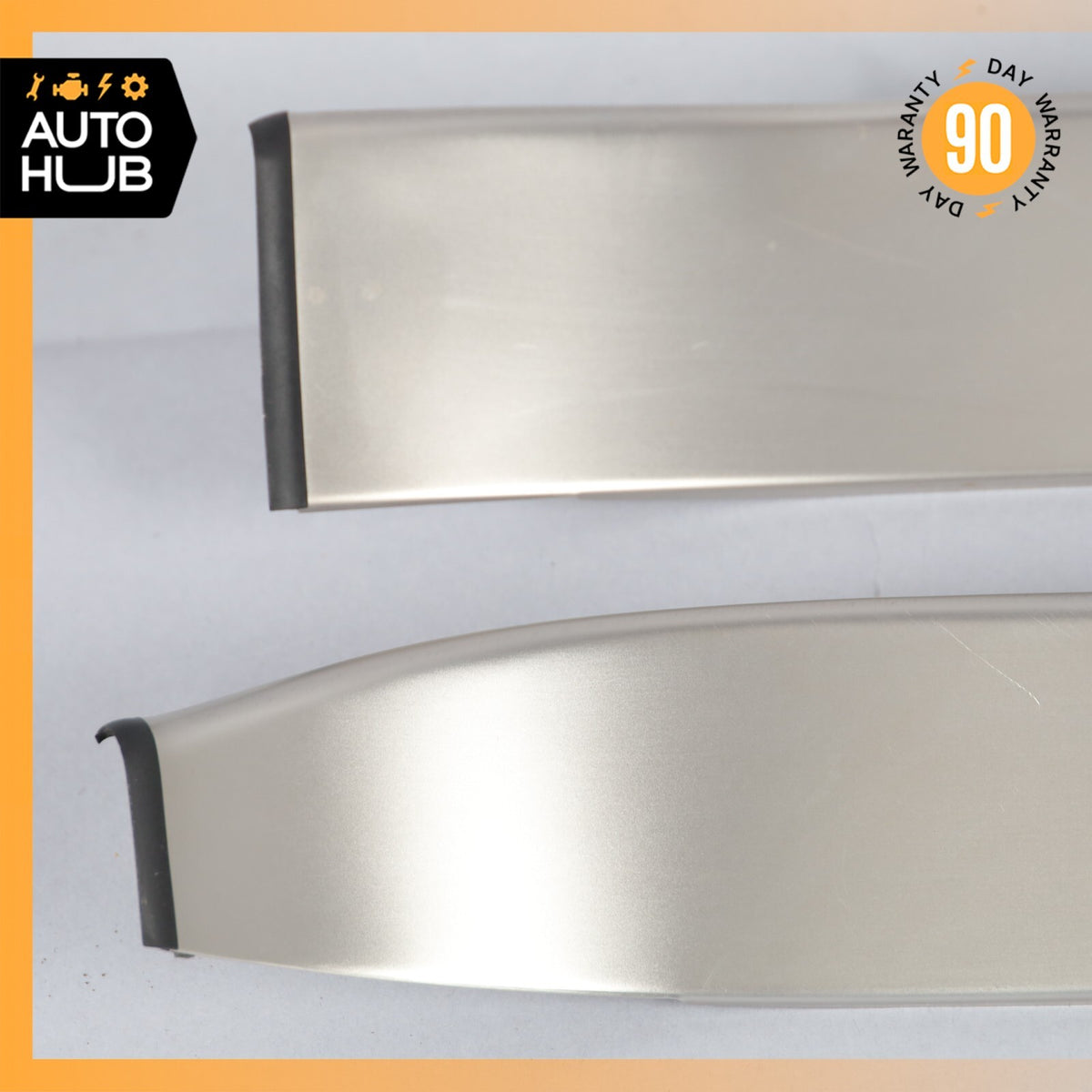 Bentley Continental GTC Left & Right Side Outer Door Step Sill Sills OEM 59k - photo 2