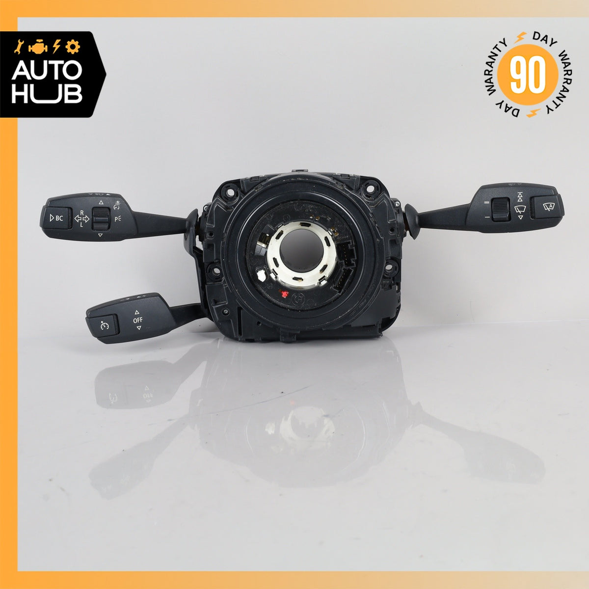 BMW E90 328i 330i 335i Steering Column Control Switch 6989557 OEM 67k - photo 2
