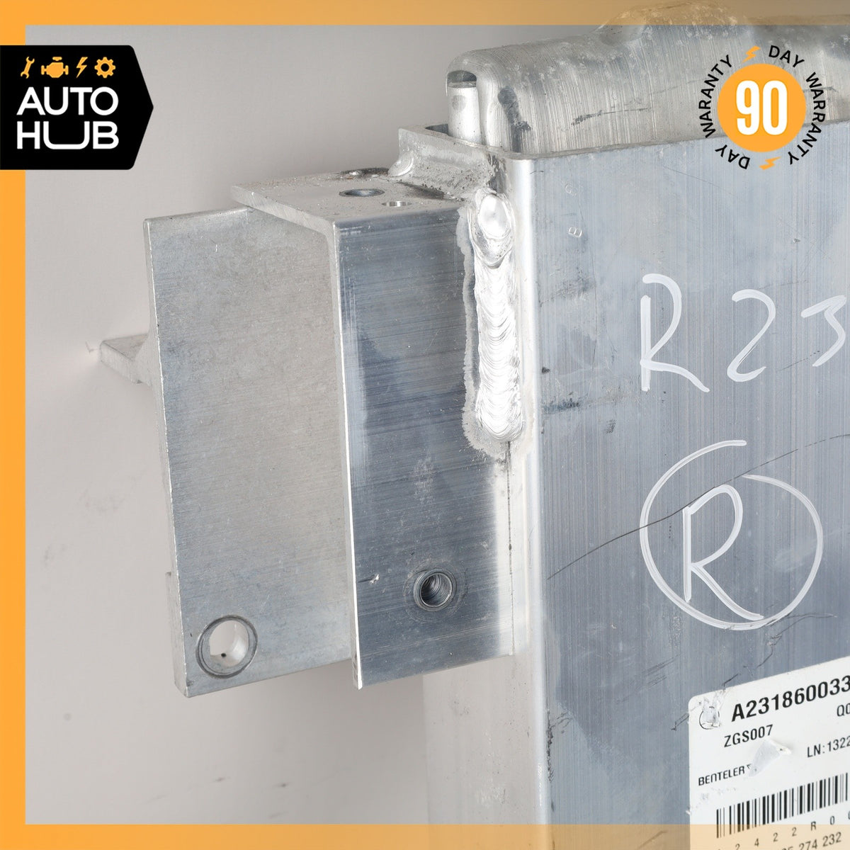 Mercedes R231 SL550 SL400 Convertible Top Right Roll Bar Support Pop Up OEM - photo 2
